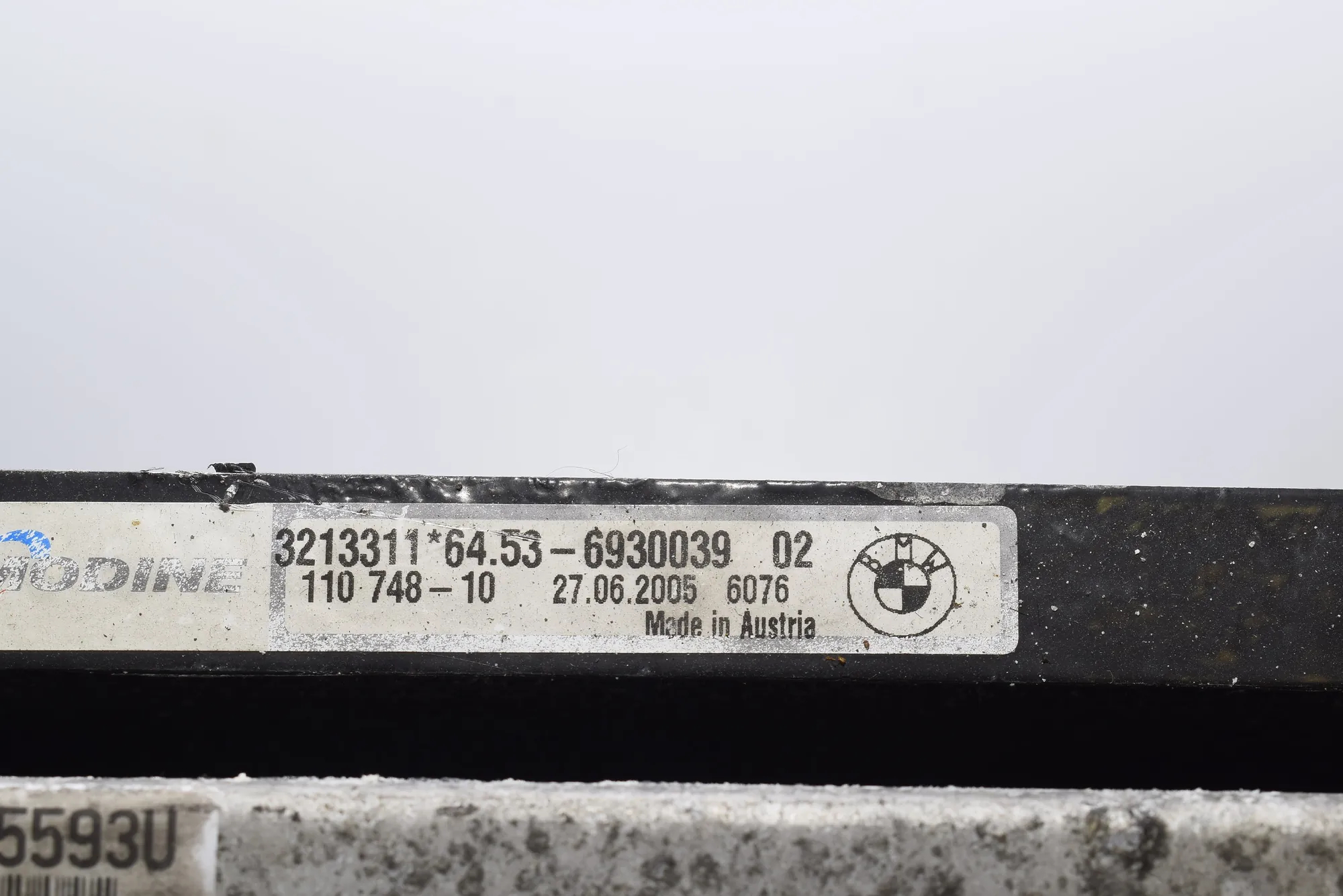 Radiator Pack Set – OEM 7788898 · BMW 3 Coupe (E92) 320 d 2007 – 9