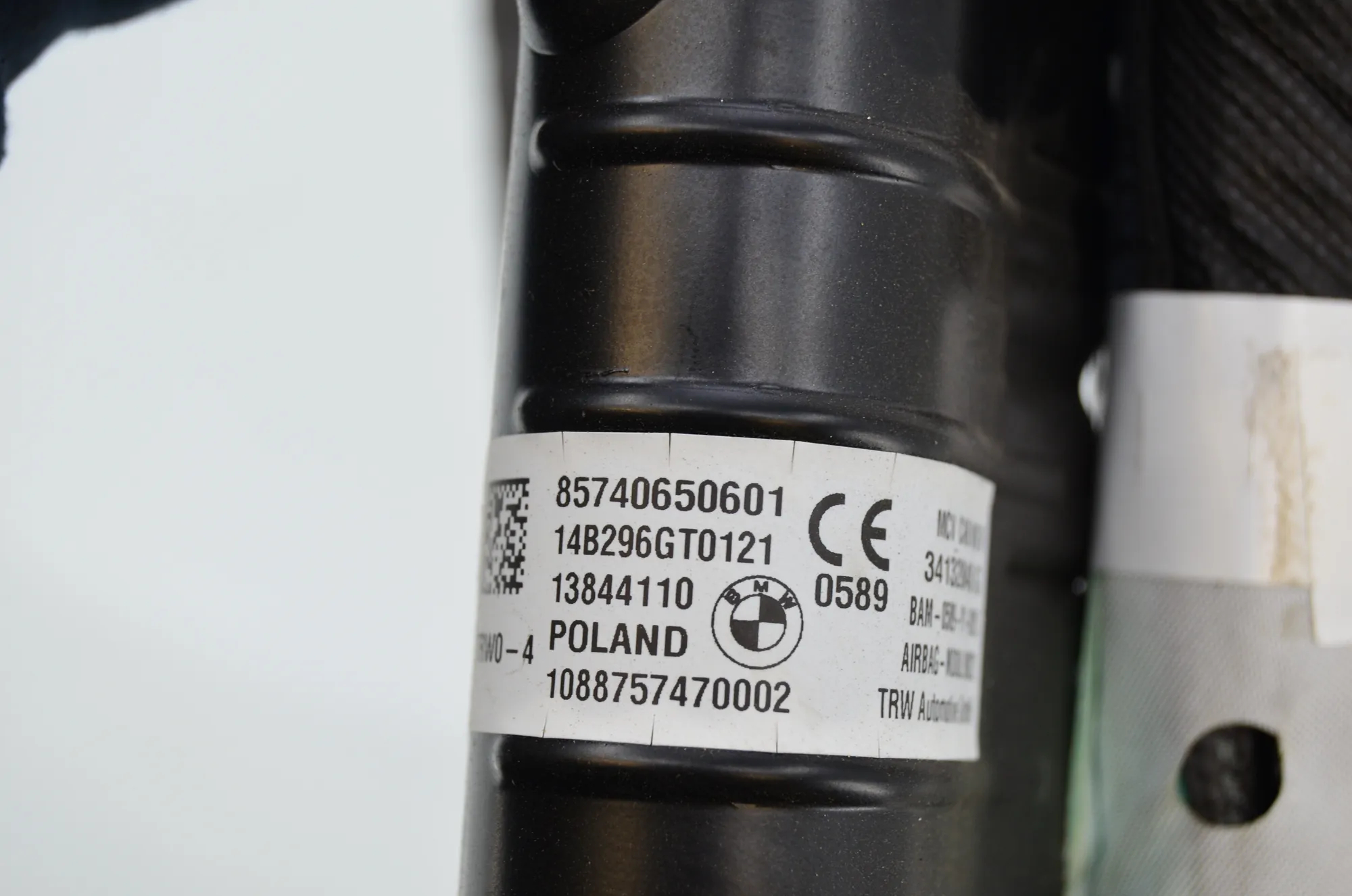 Right Side Roof Safety Curtain SRS – OEM 7406506 · BMW i3 (I01) BMW i3 (I01) Electric 2015 – 4