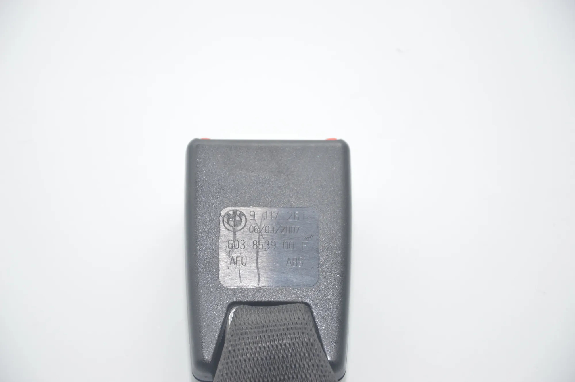 Rear Right Seat Buckle – OEM 9117261 · BMW 3 Coupe (E92) 320 d 2007 – 3