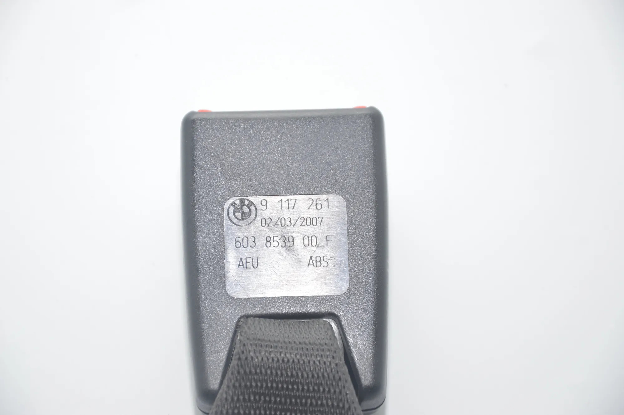 Rear Left Seat Buckle – OEM 9117261 · BMW 3 Coupe (E92) 320 d 2007 – 3