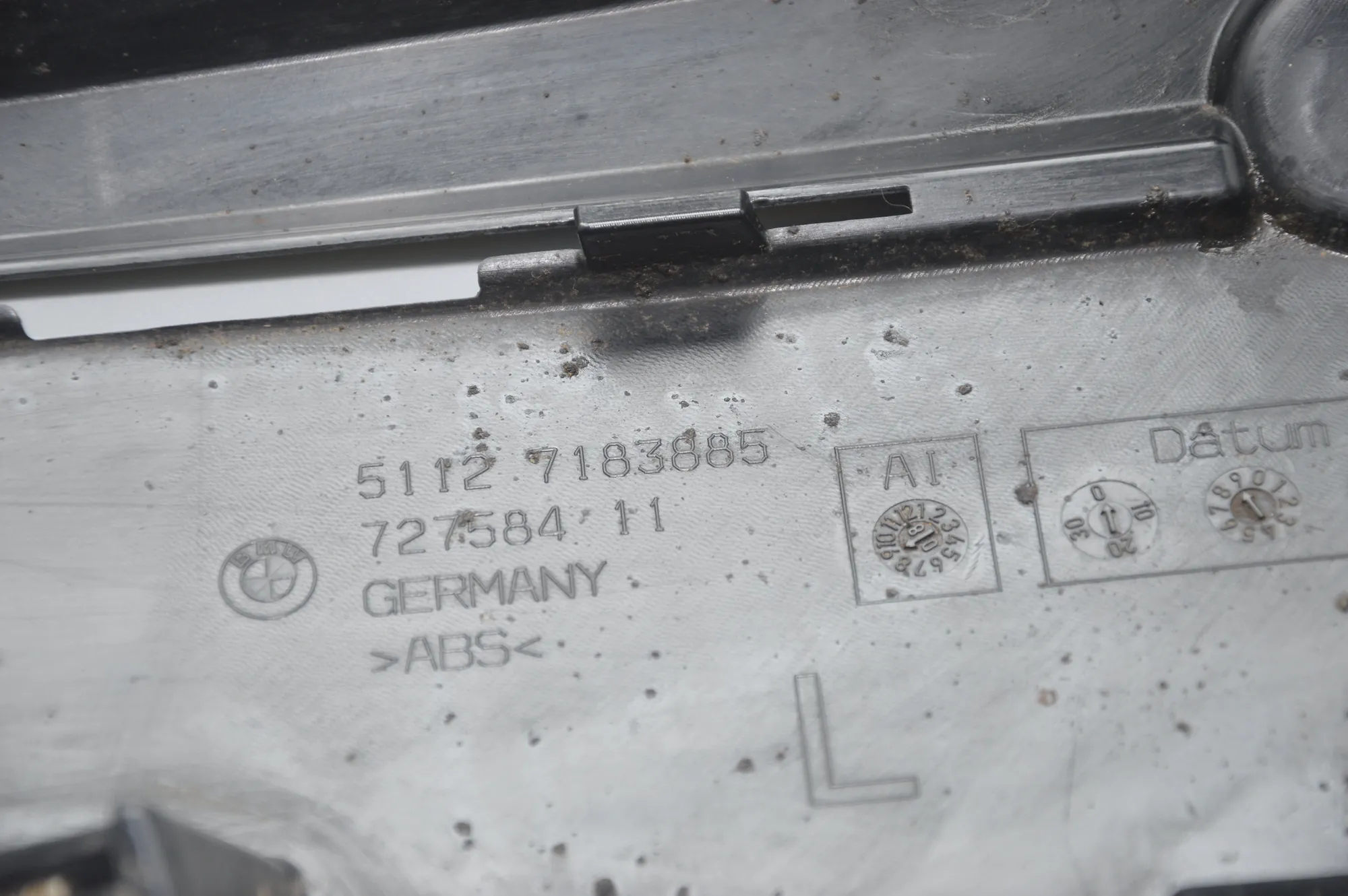 Rear Left Bumper Bracket – OEM 7183885 · BMW 7 (F01, F02) 730 d 2010 – 7