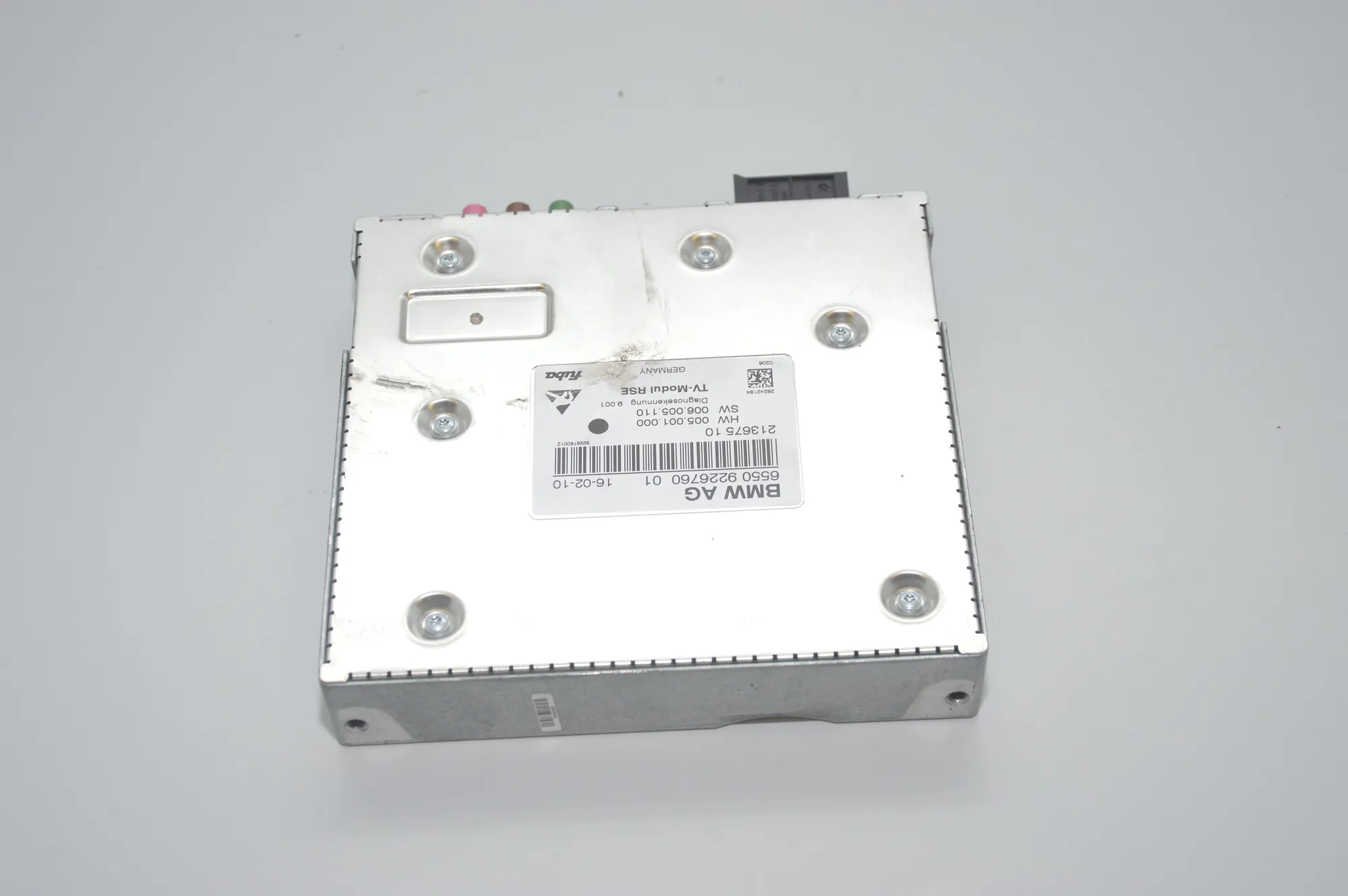 TV Module – OEM 9226760 · BMW 7 (F01, F02) 730 d 2010