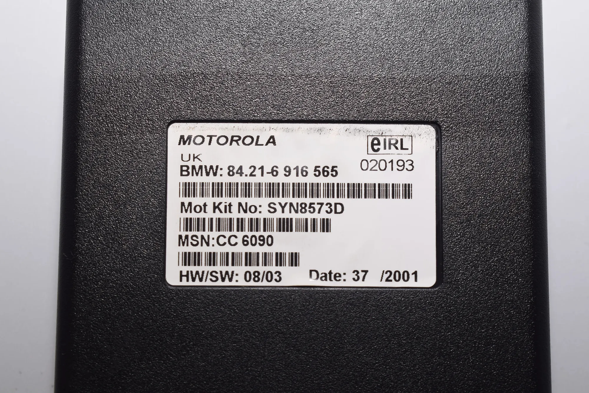 Other Control Units – OEM 6916565 · BMW 5 Touring (E39) 530 d 2001 – 5