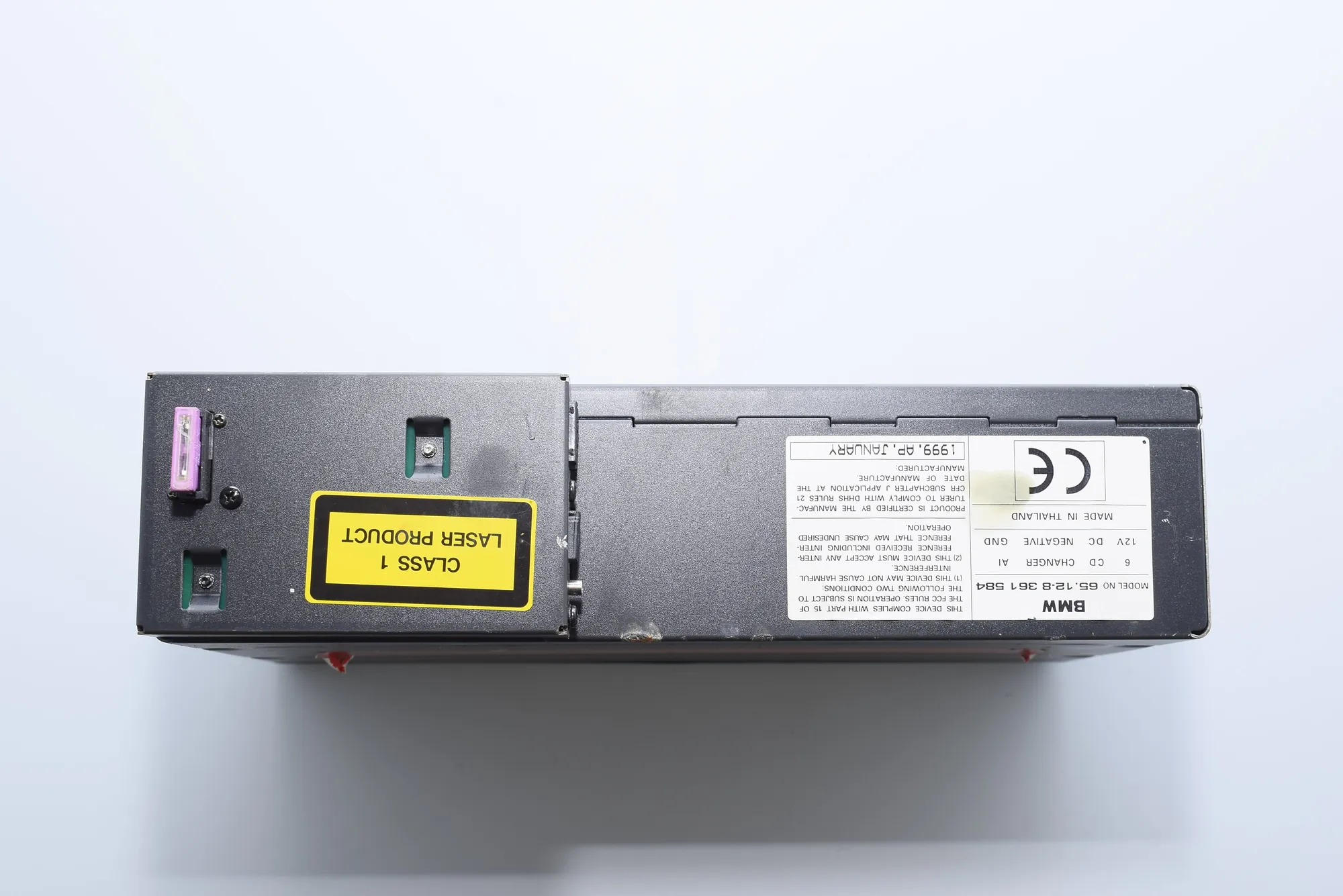 CD Changer – OEM 8361584 · BMW 5 Touring (E39) 530 d 2000 – 5