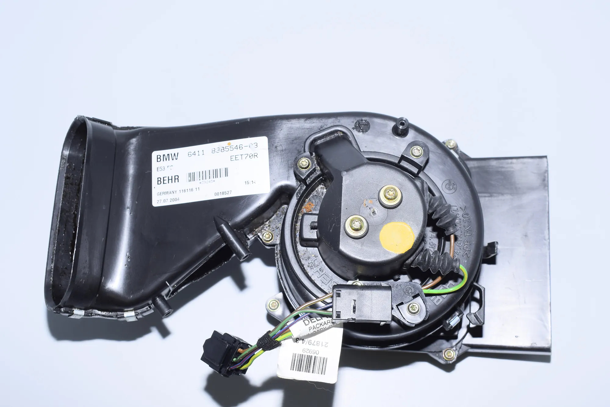 Heater Blower Fan – OEM 68385546 · BMW X5 (E53) 3.0 d 2004 – 2