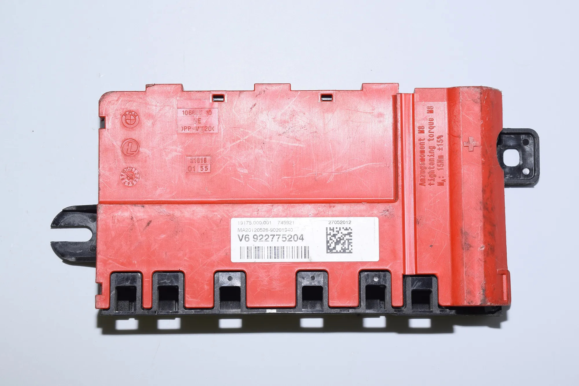 Fuse Box – OEM 9227752 · BMW 3 (F30, F80) BMW 3 (F30, F80) 2012