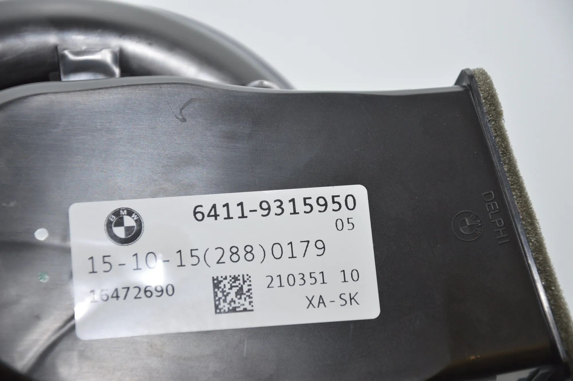Heater Blower Fan – OEM 9315950 · BMW 7 (G11, G12) BMW 7 (G11, G12) 750 i, Li xDrive 2015 – 6