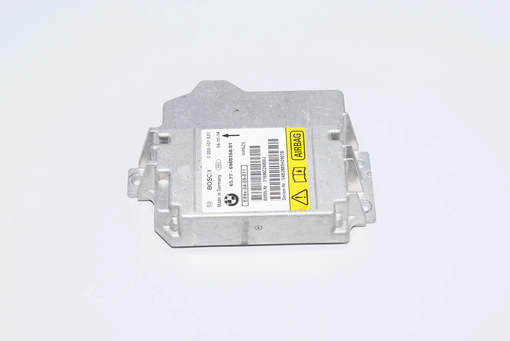 SRS Control Unit – OEM 6960268 · BMW 1 (E87) 120 i 2004 – 2