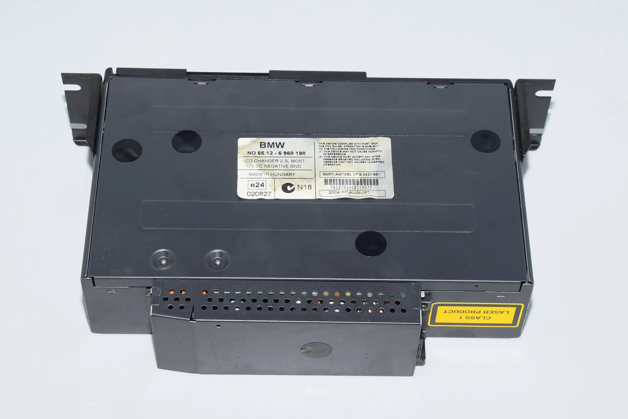 CD Changer – OEM 6958198 · BMW 1 (E87) 120 i 2004 – 4