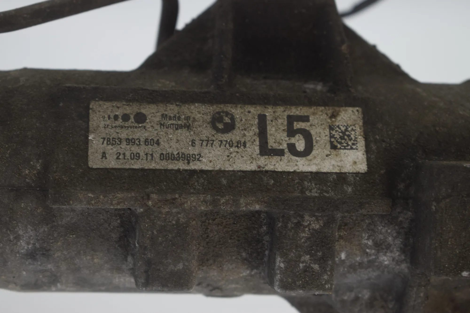 Steering Rack – OEM 6777770 · BMW 5 Touring (F11) 530 d xDrive 2011 – 3