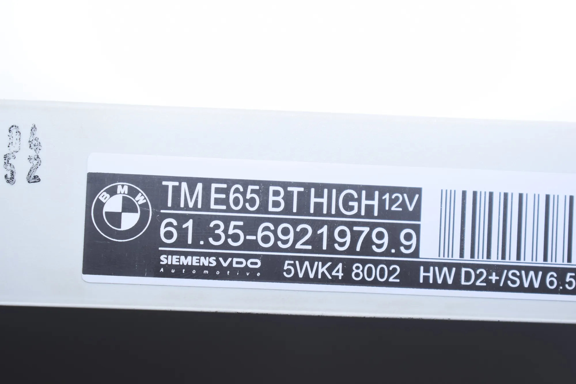 Front Left Door Control Unit – OEM 6921979 · BMW 7 (E65, E66, E67) 745 i, Li 2002 – 4