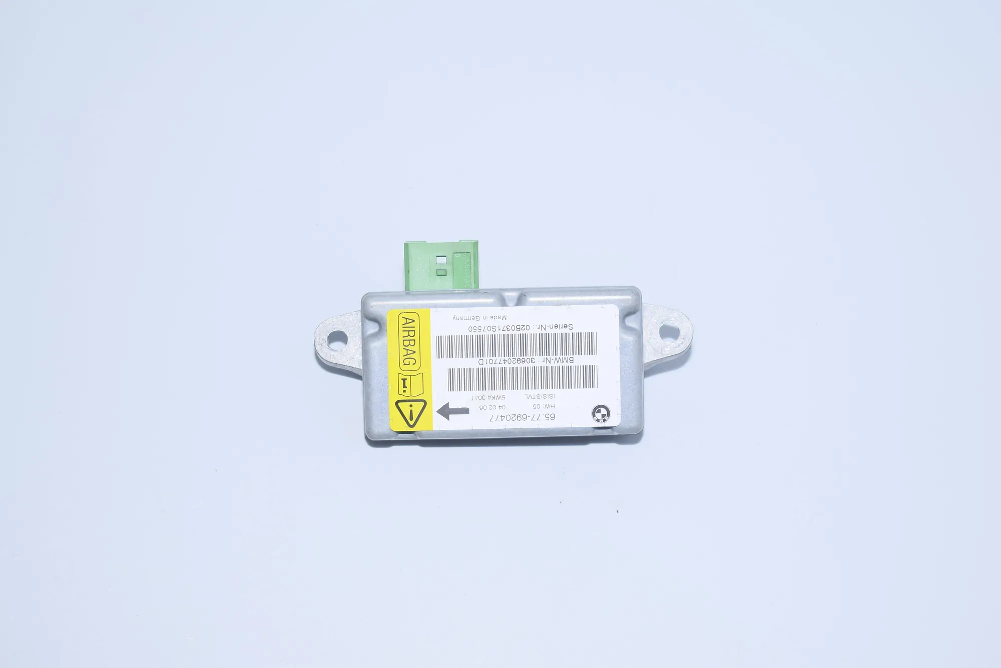 SRS Control Unit – OEM 6920477 · BMW 7 (E65, E66, E67) 745 i, Li 2002