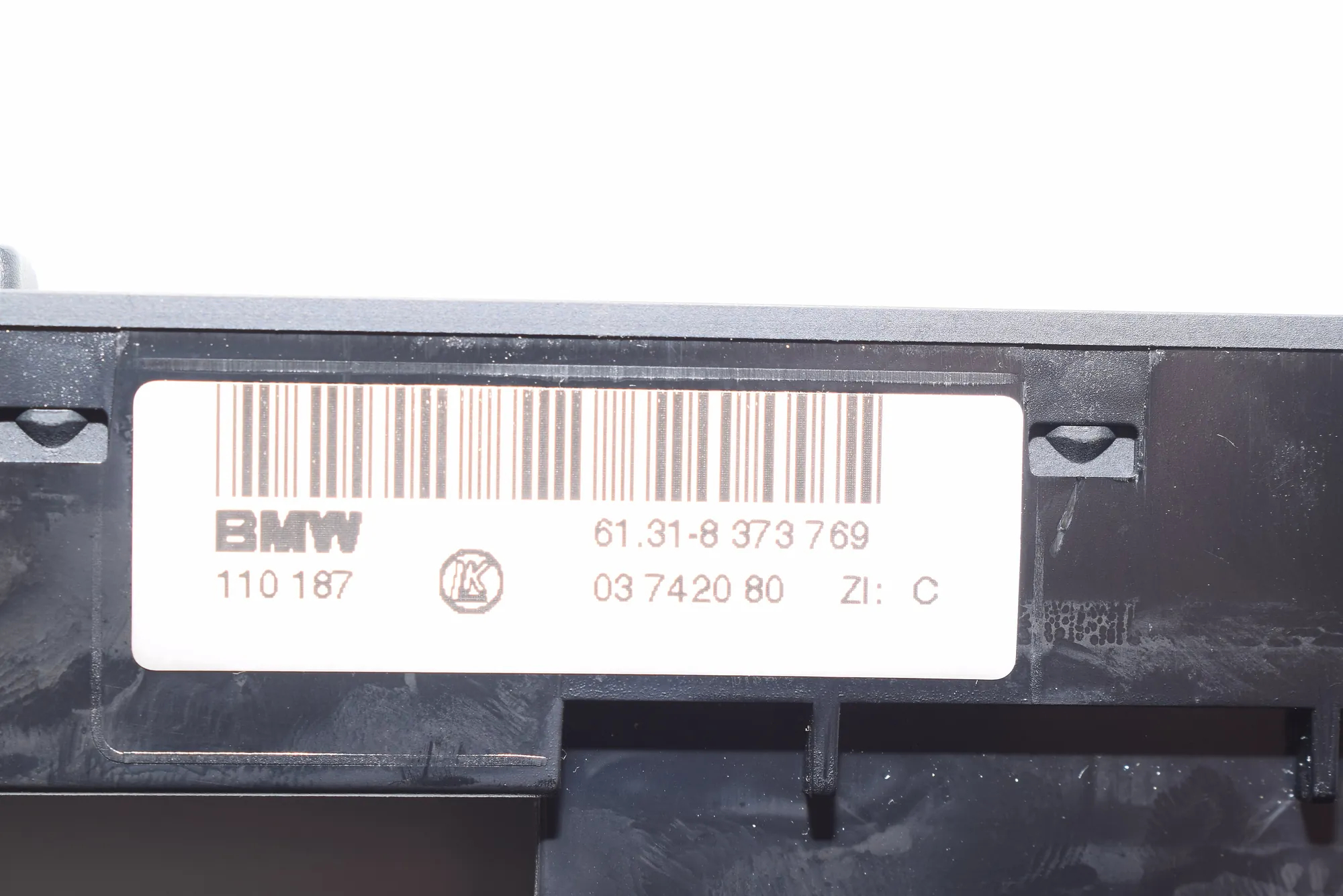 Button Switch Panel – OEM 8373769 · BMW 5 (E39) 520 i 2001 – 5