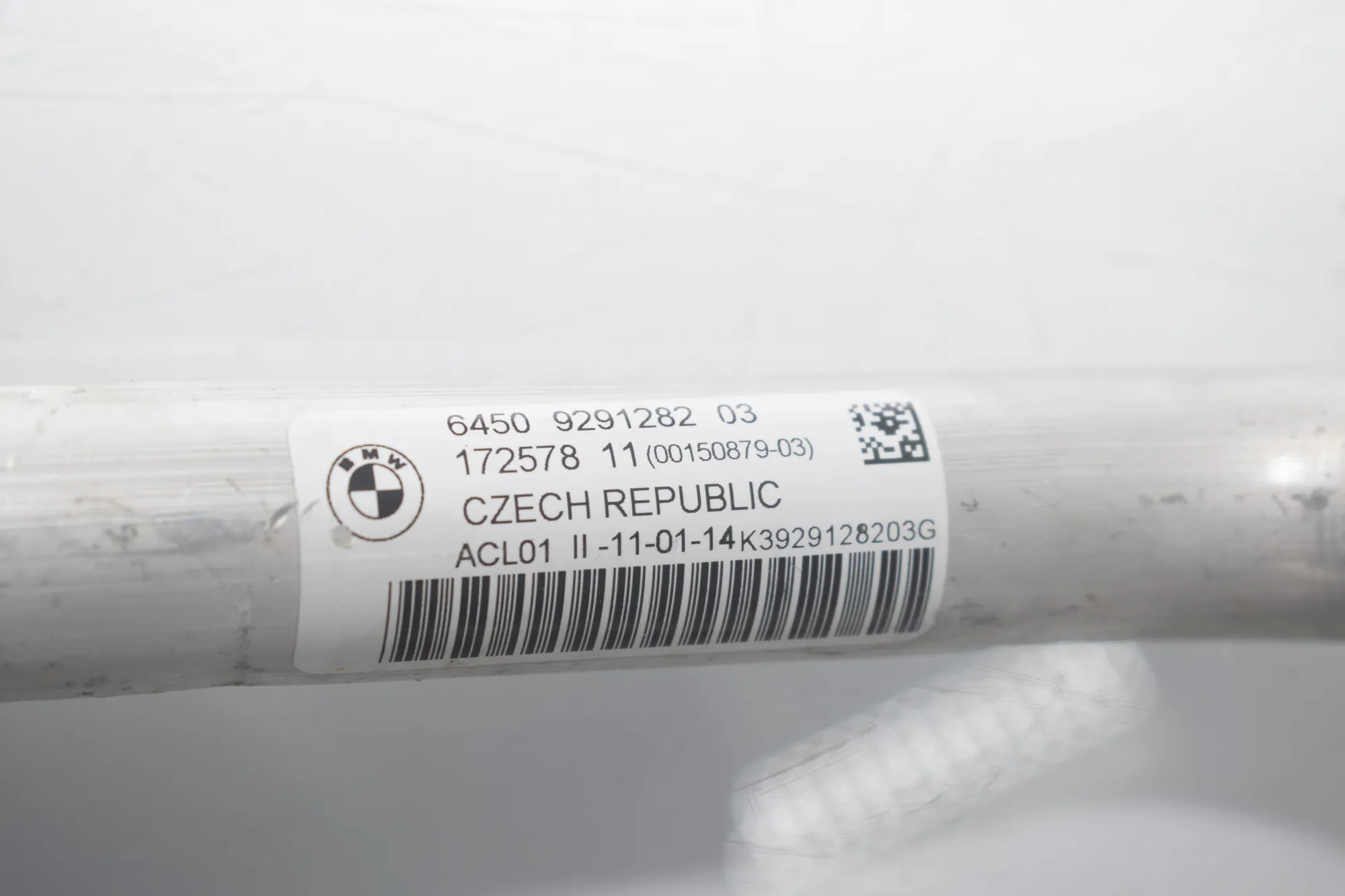 A/C Air Con Hose Pipe – OEM 9291282 · BMW i3 (I01) Hybrid 2014 – 3