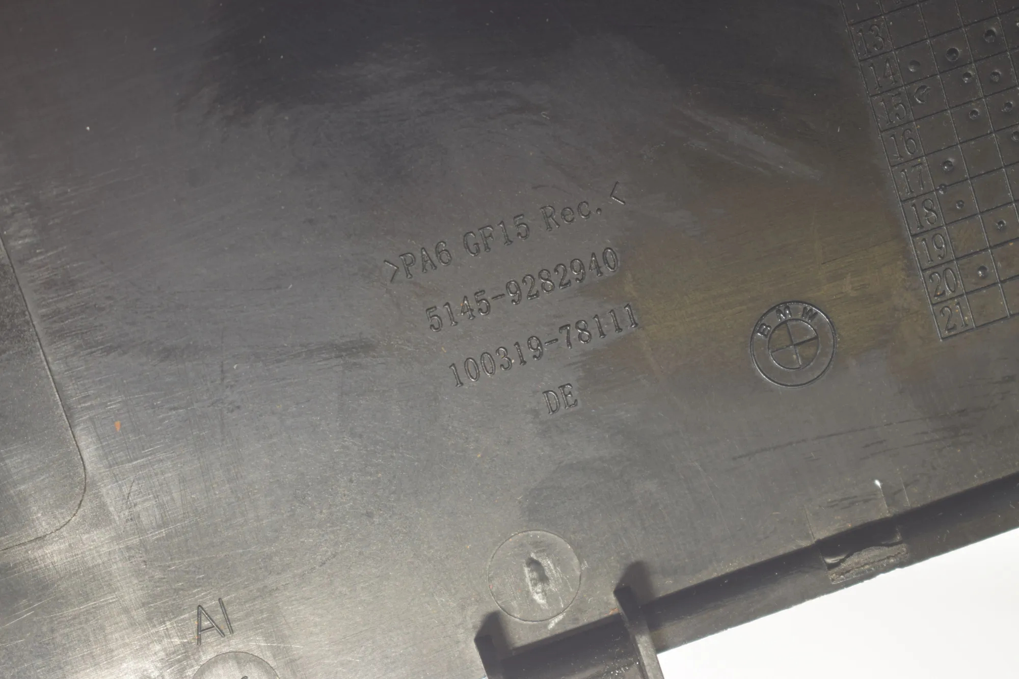 Steering Mechanism Trim – OEM 9282940 · BMW BMW i3 (I01) 2020 – 5