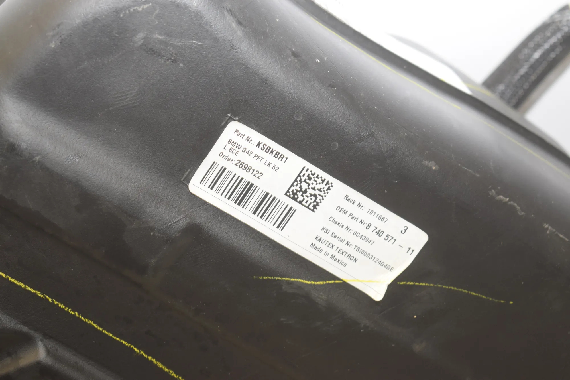 Fuel Tank – OEM 8740571 · BMW BMW 2 Coupe (G42, G87) 2021 – 4