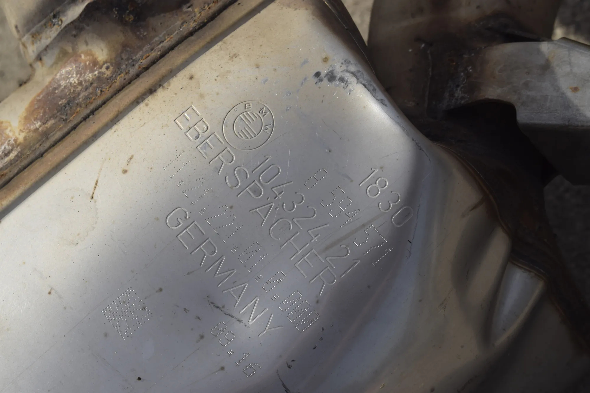 Exhaust – OEM 8594571 · BMW 7 (G11, G12) 750 d, Ld xDrive 2016 – 5