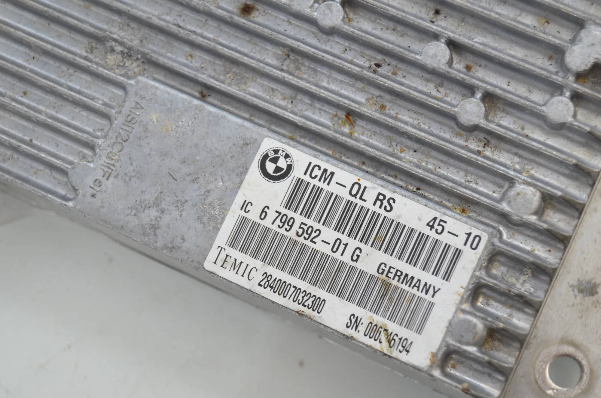 Other Control Units – OEM 6799592 · BMW 7 (F01, F02) 750 i 2010 – 6