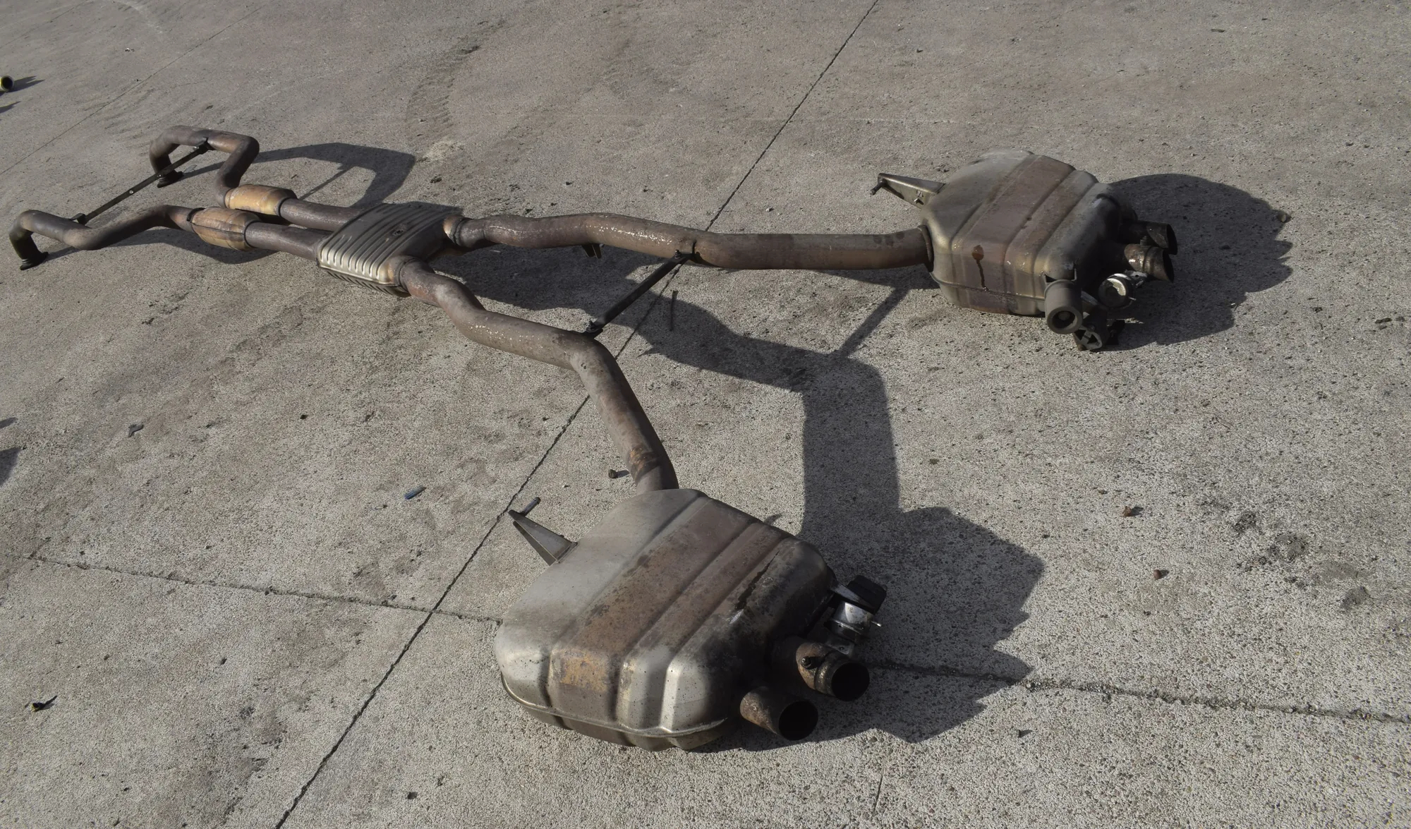 Exhaust – OEM 7578189 · BMW 7 (F01, F02) 750 i 2010 – 4