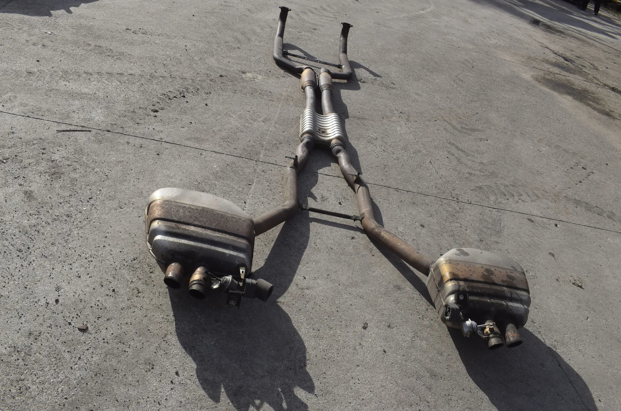 Exhaust – OEM 7578189 · BMW 7 (F01, F02) 750 i 2010 – 2