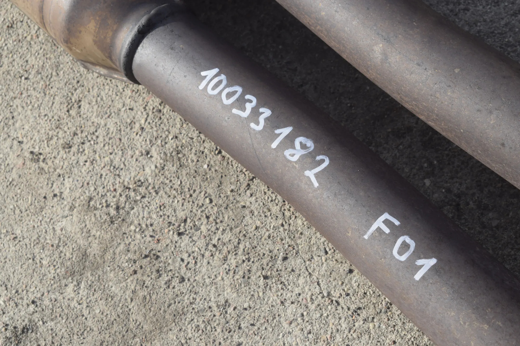 Exhaust – OEM 7578189 · BMW 7 (F01, F02) 750 i 2010 – 9