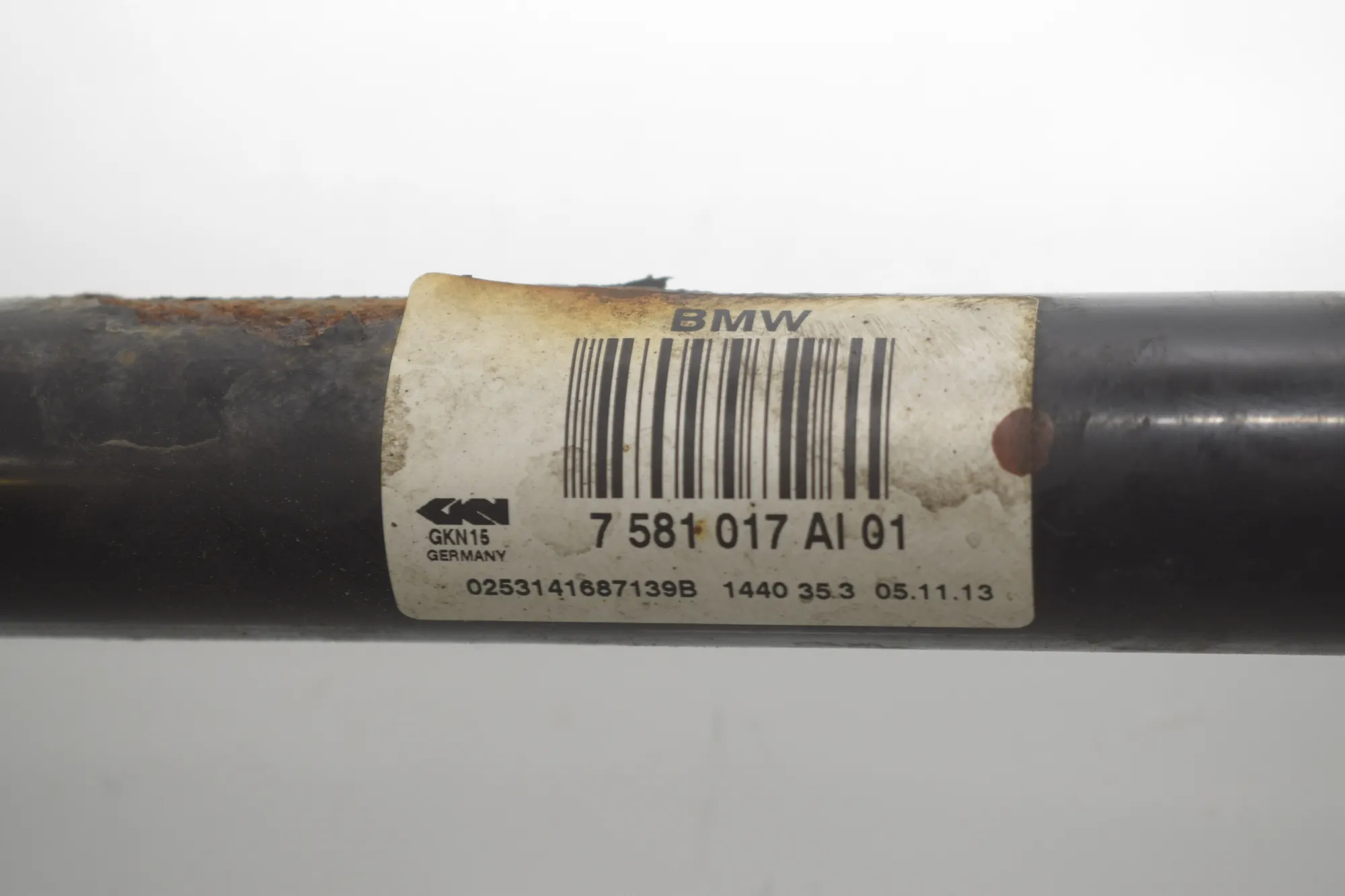 Rear Left Driveshaft – OEM 7581017 · BMW 5 Touring (F11) 530 d 2013 – 4