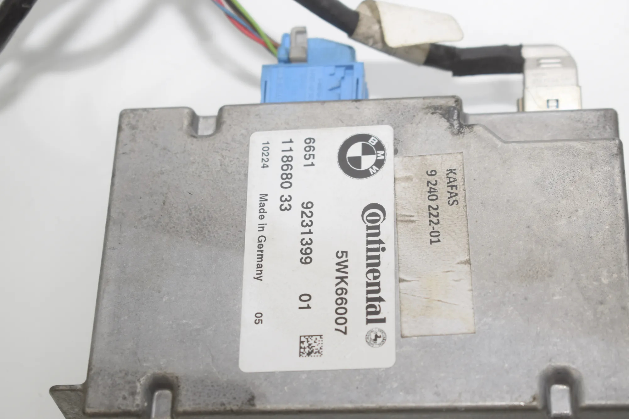 Front Camera – OEM 9188377 · BMW 7 (F01, F02) 750 i 2010 – 6