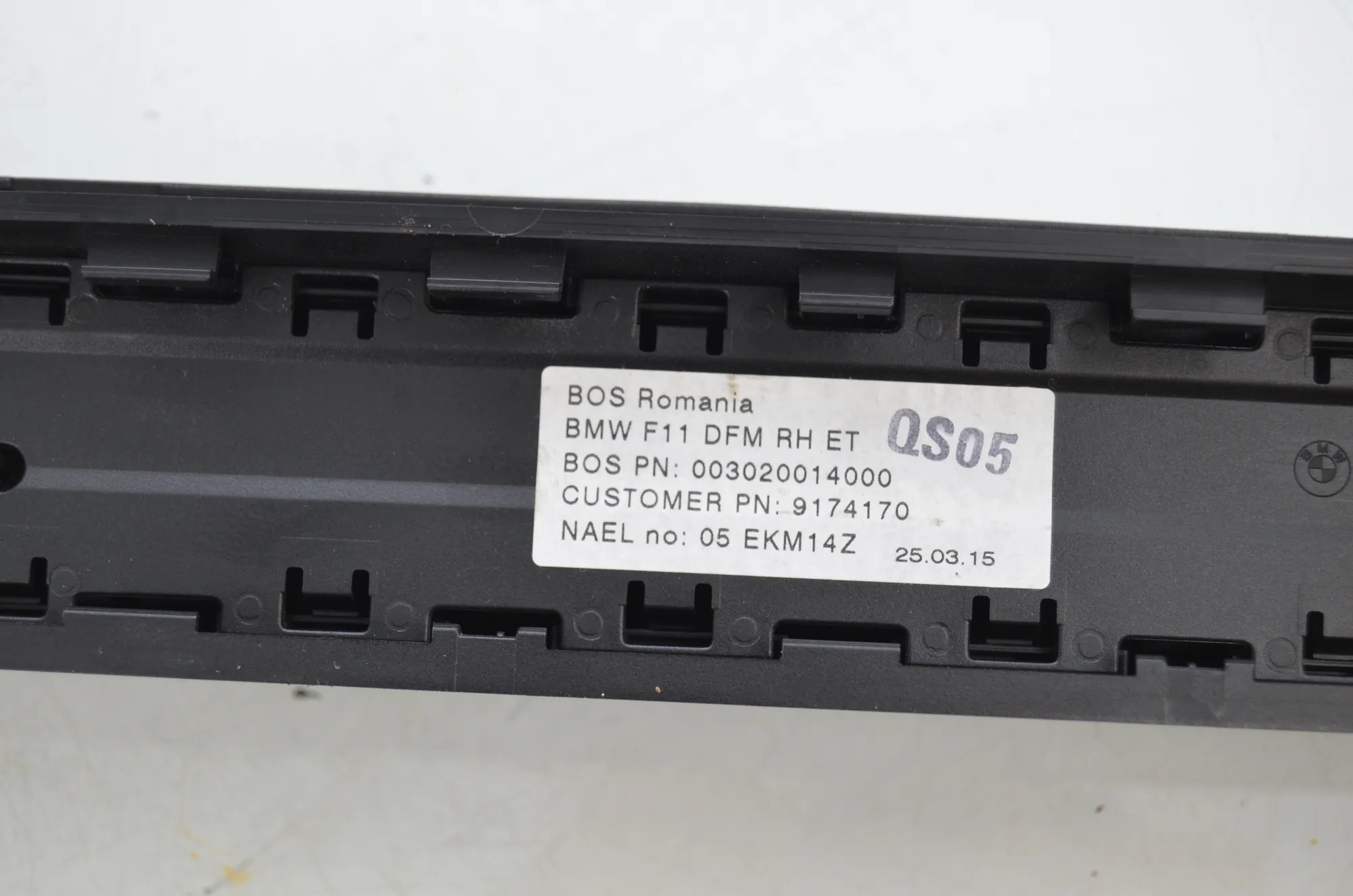 Rear Right Door Sun Blind Roller – OEM 9174170 · BMW 5 Touring (F11) 530 d 2013 – 5