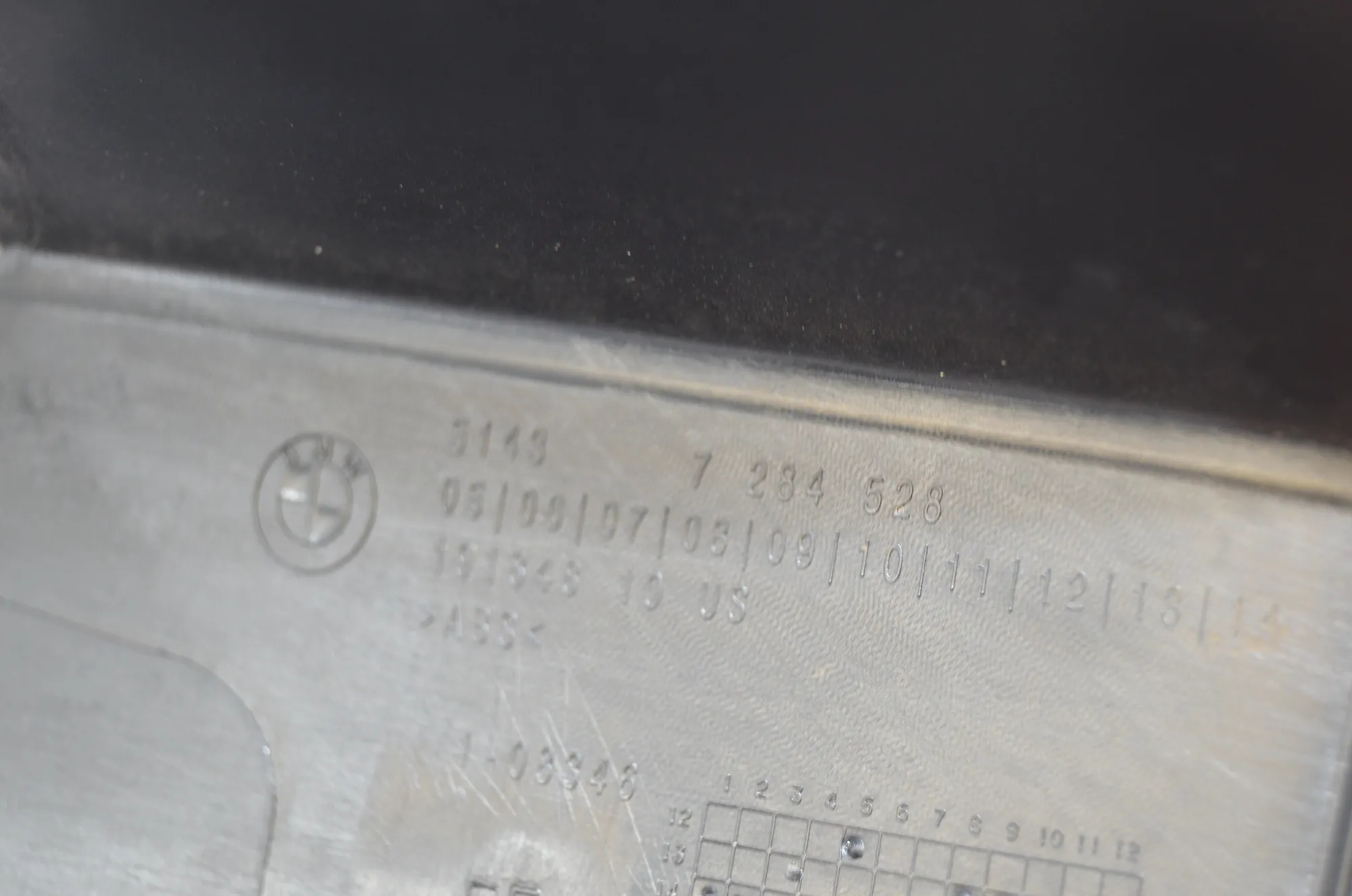 Front Left Interior Step Trim – OEM 7284527 · BMW X5 (F15, F85) M 50 d 2014 – 7