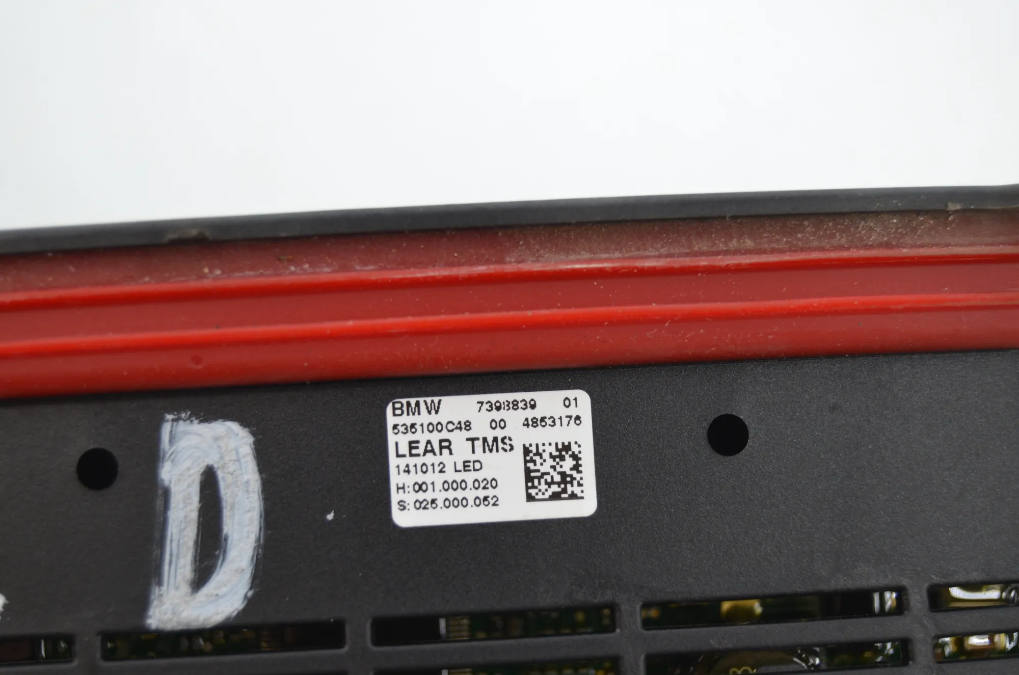 LED Lights Control Unit – OEM 7398839 · BMW X5 (F15, F85) M 50 d 2014 – 4