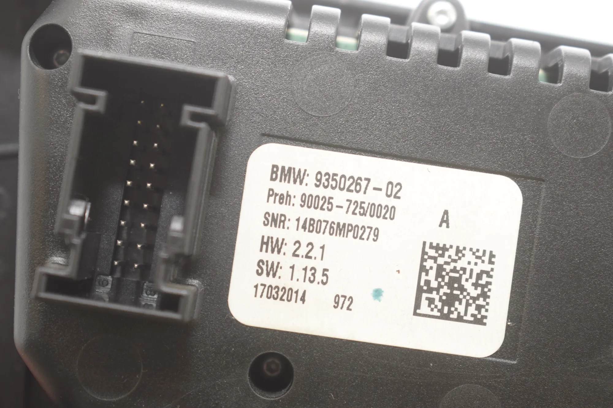 Climate Control Unit – OEM 9350267 · BMW X5 (F15, F85) M 50 d 2014 – 4