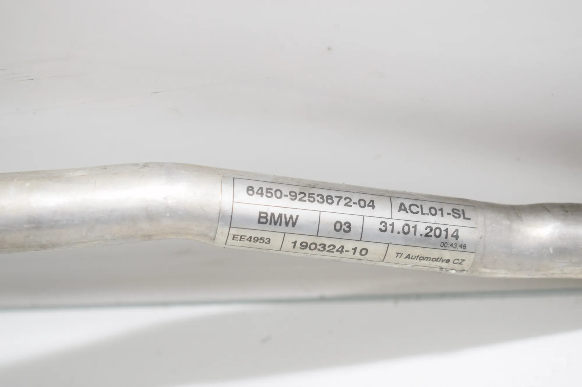 A/C Air Con Hose Pipe – OEM 9253672 · BMW X5 (F15, F85) M 50 d 2014 – 4