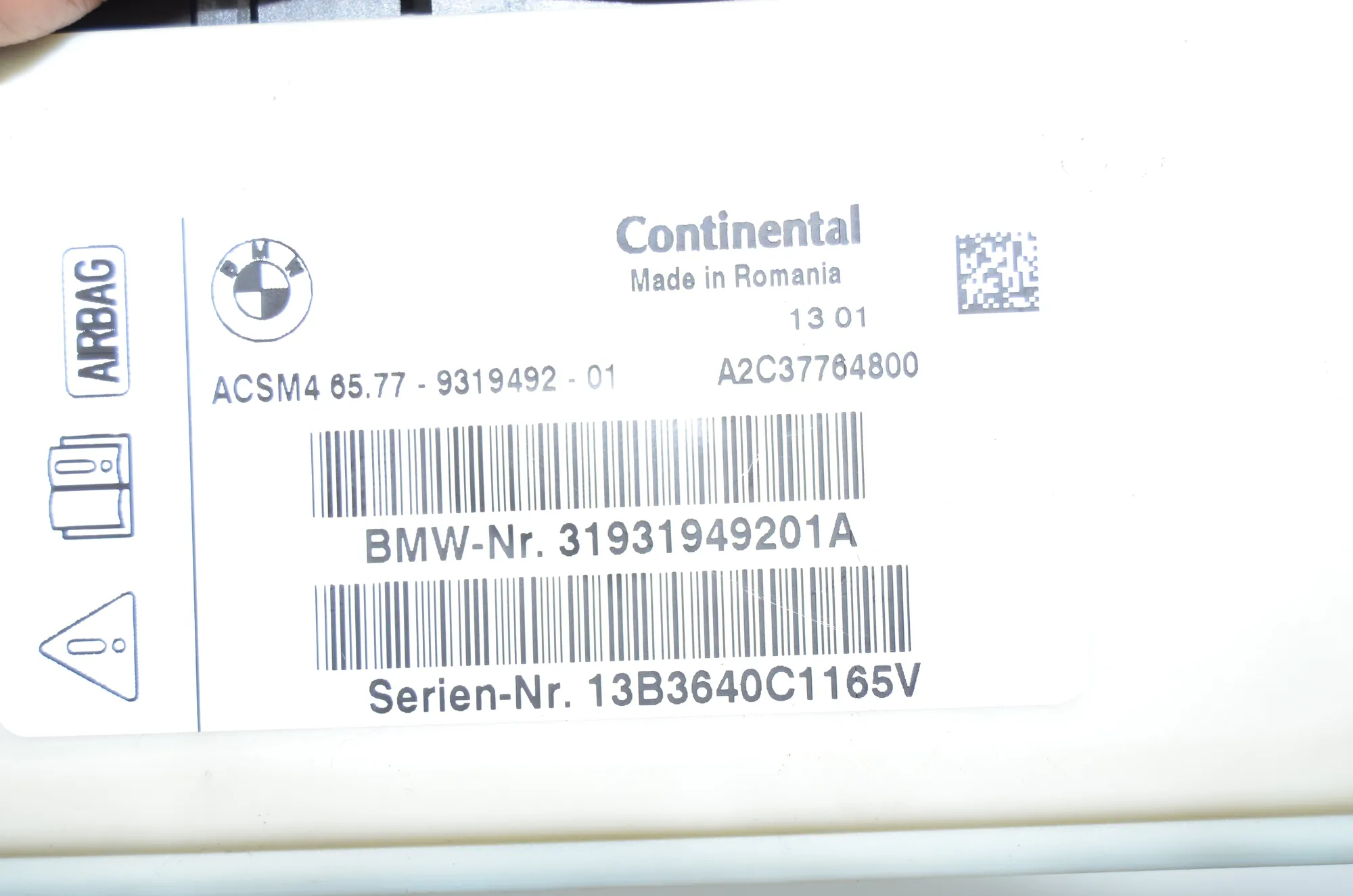 Other Control Units – OEM 6863800 · BMW X3 (F25) xDrive 30 d 2014 – 8