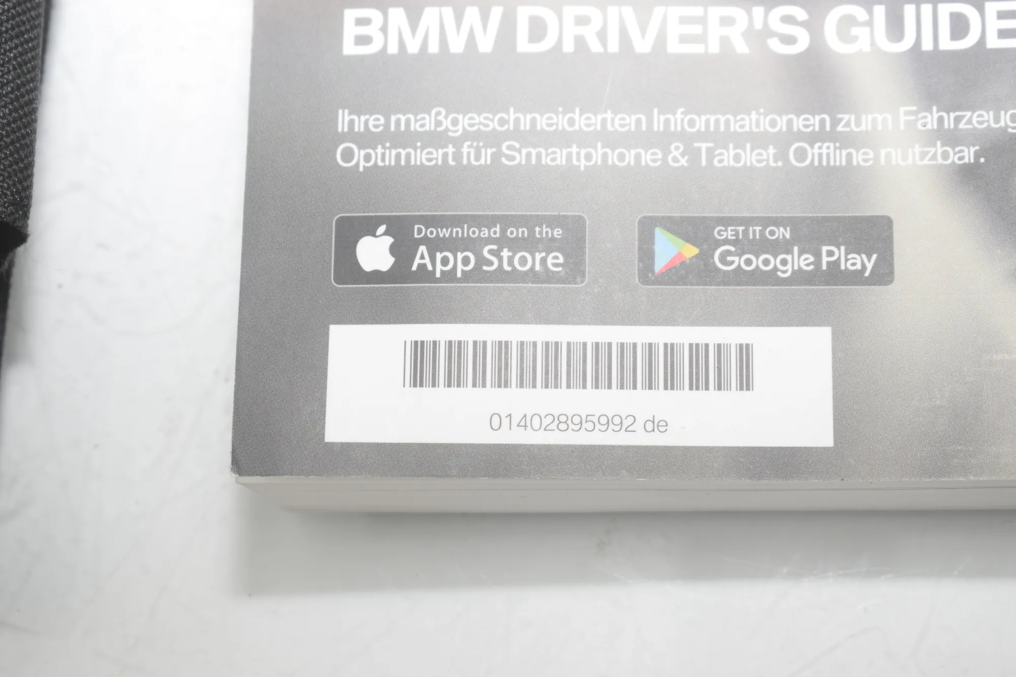 Manual Service Book – OEM 2895992 · BMW 5 Touring (G31) (2017 - -) 520 d 2019 – 4