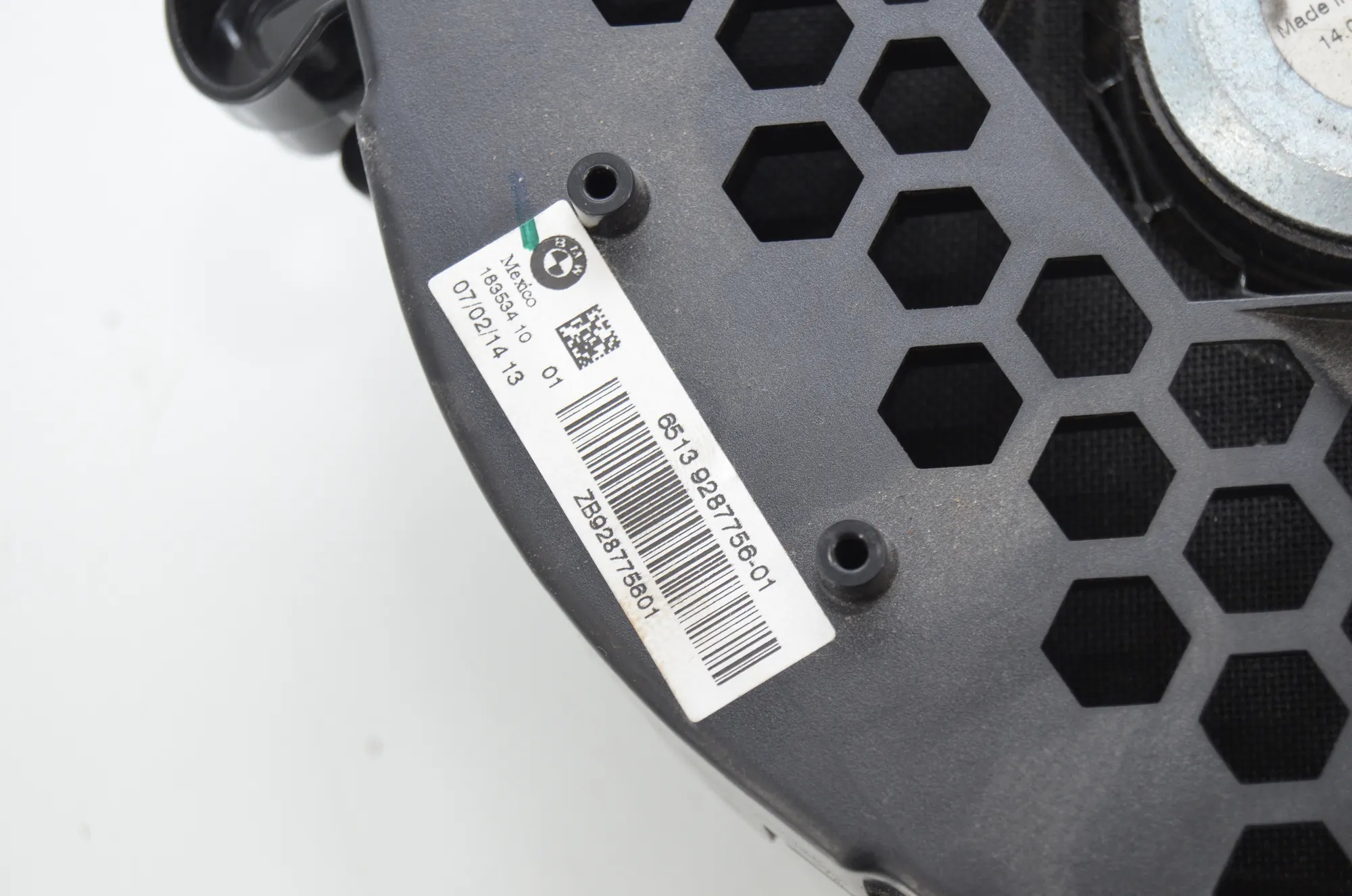 Sound Audio System Set – OEM 9287756 · BMW X3 (F25) xDrive 30 d 2014 – 5