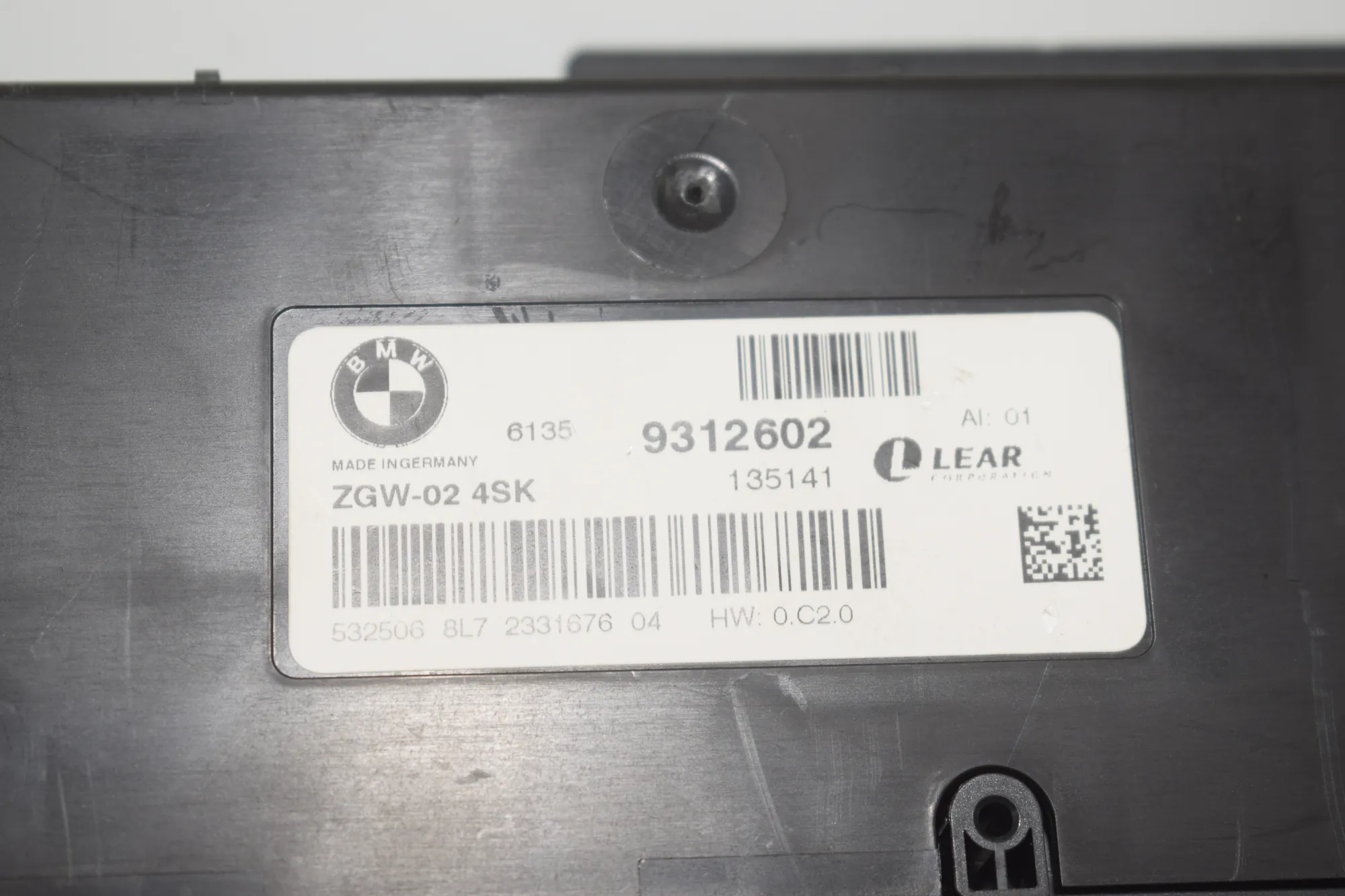 Other Control Units – OEM 9392339 · BMW X3 (F25) xDrive 30 d 2014 – 5