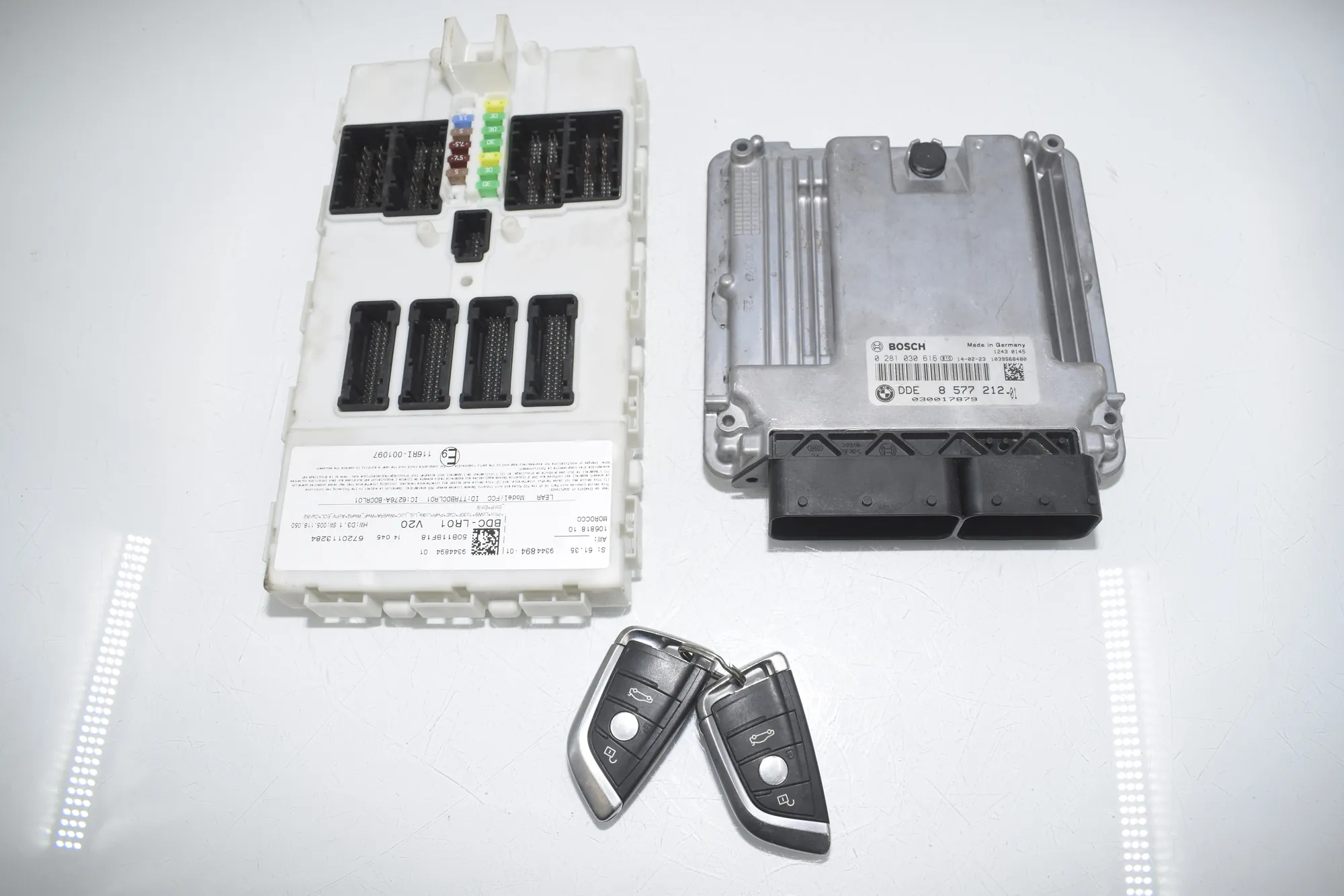 Engine Ignition ECU Set – OEM 9344894 · BMW X5 (F15, F85) M 50 d 2014 – 2