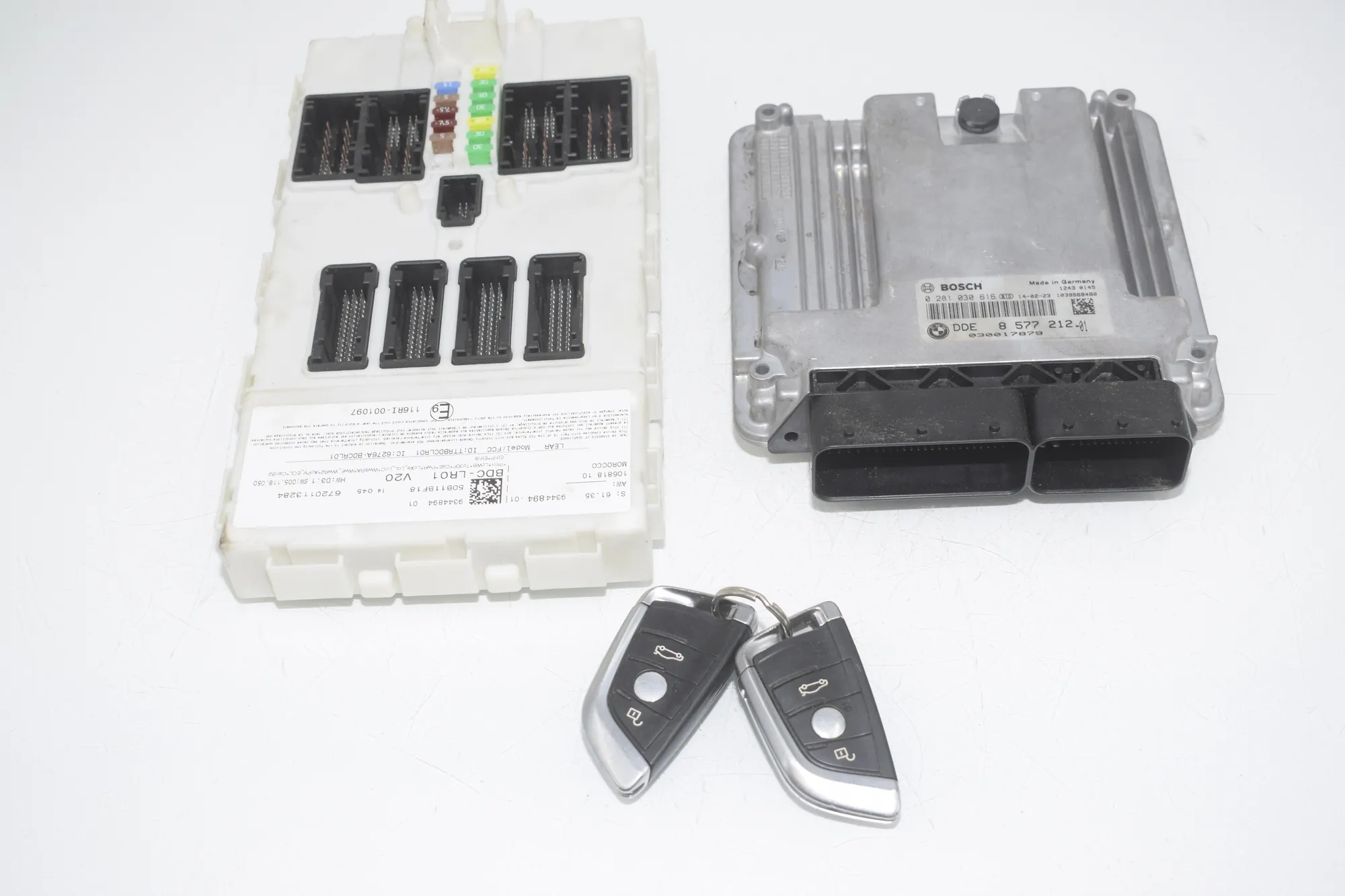 Engine Ignition ECU Set – OEM 9344894 · BMW X5 (F15, F85) M 50 d 2014