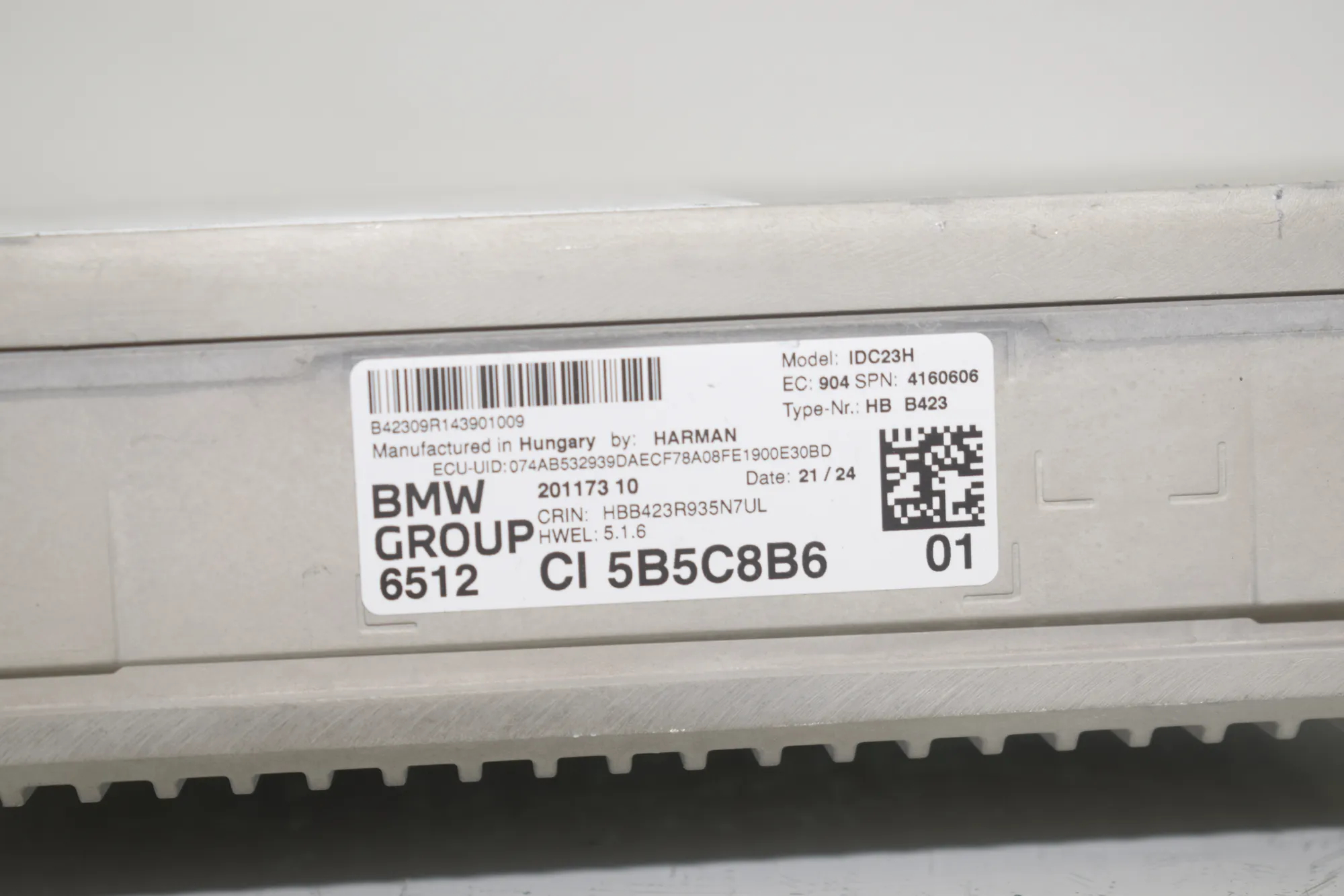 Navigation Control Unit – OEM 5B5C8B6 · BMW X1 (U11) (2022 - -) BMW X1 (U11) 2024 – 4