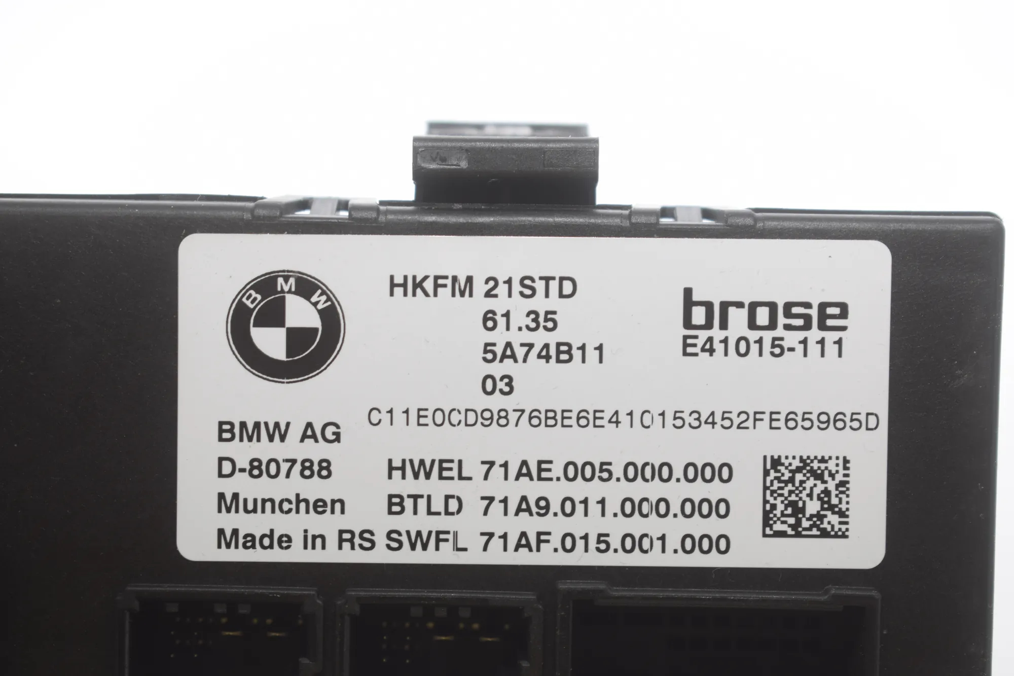 Tailgate Bootlid Control Unit – OEM 5A74B11 · BMW X1 (U11) (2022 - -) BMW X1 (U11) 2024 – 5