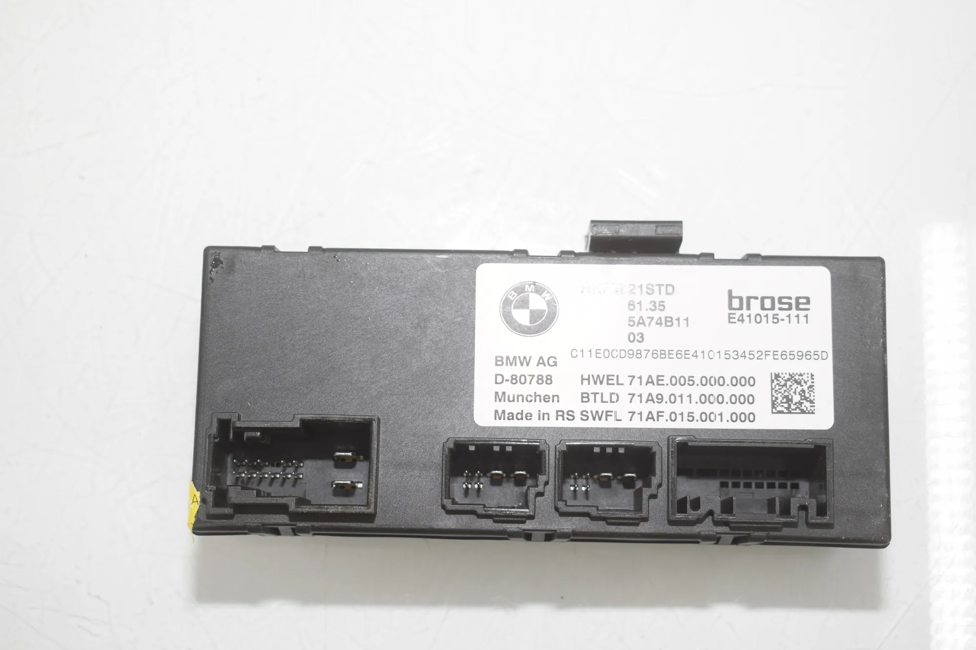 Tailgate Bootlid Control Unit – OEM 5A74B11 · BMW X1 (U11) (2022 - -) BMW X1 (U11) 2024 – 2