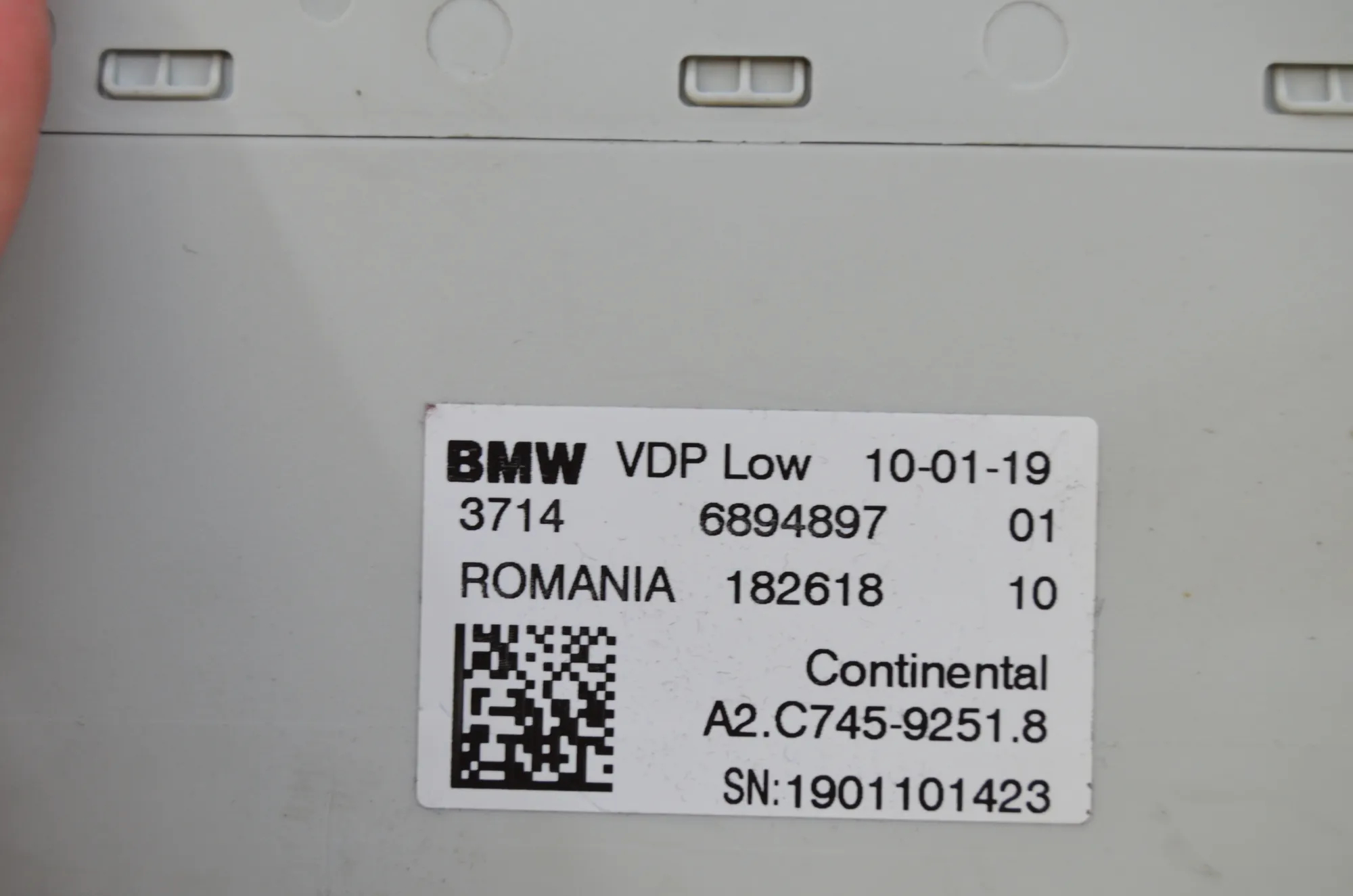 Air Suspension Control Unit – OEM 37146894897 · BMW 5 Touring (G31) (2017 - -) 520 d 2019 – 4
