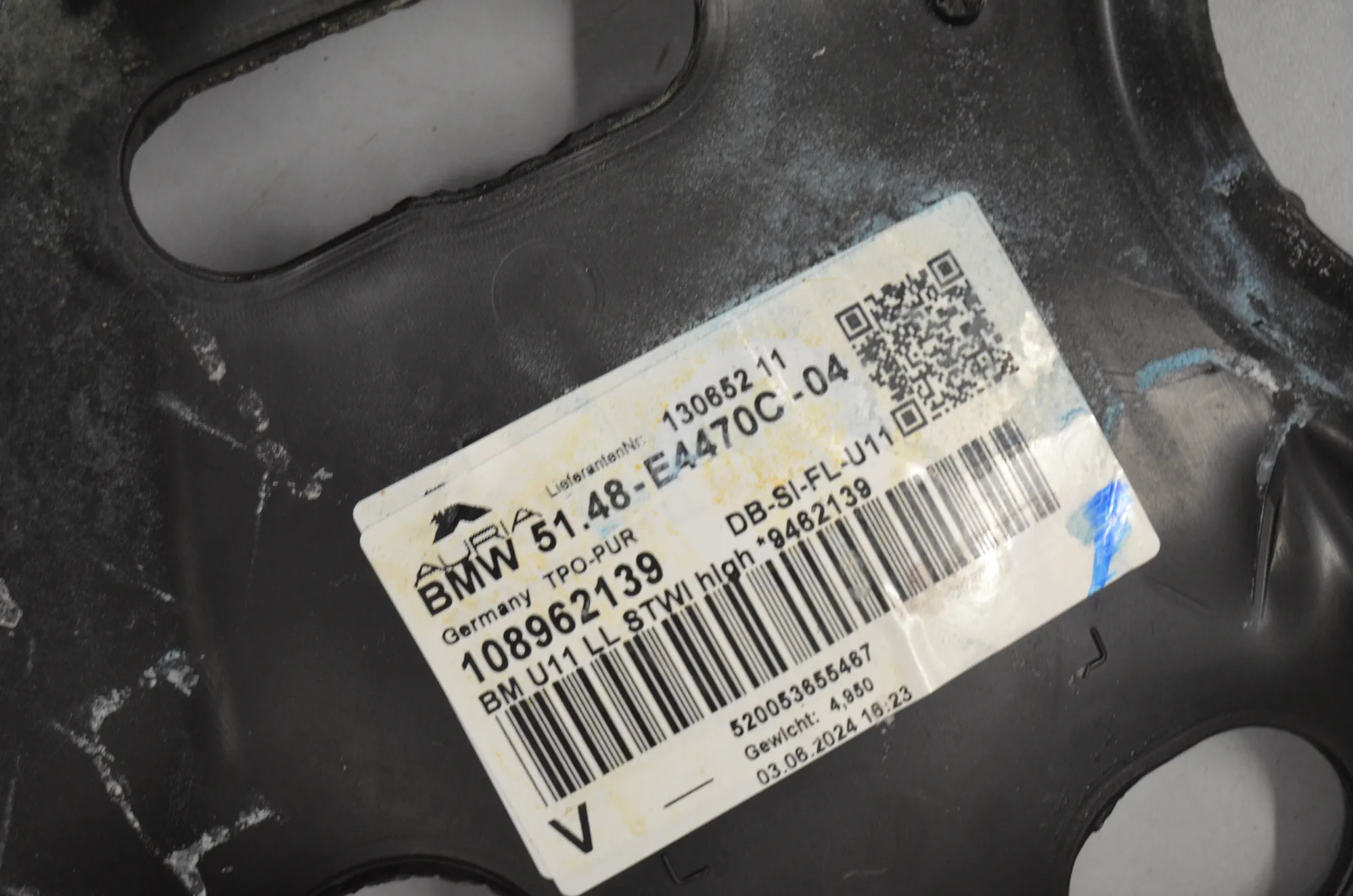 Sound Insulation – OEM 9462139 · BMW X1 (U11) (2022 - -) BMW X1 (U11) 2024 – 4