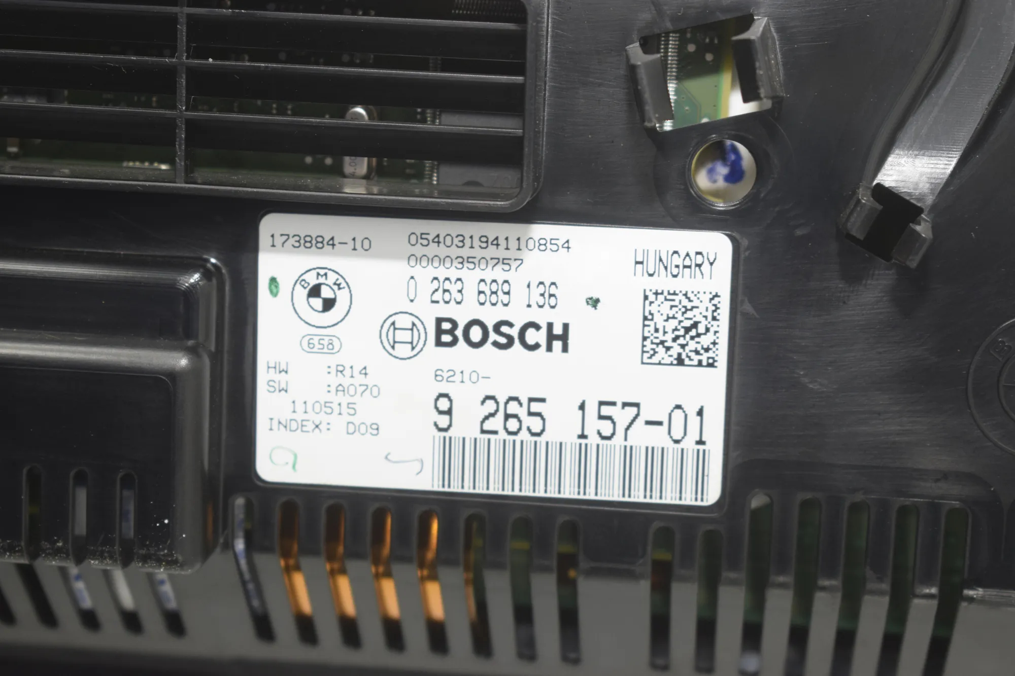 Instrument Cluster Speedometer – OEM 9265157 · BMW 5 Touring (F11) 530 d xDrive 2011 – 6