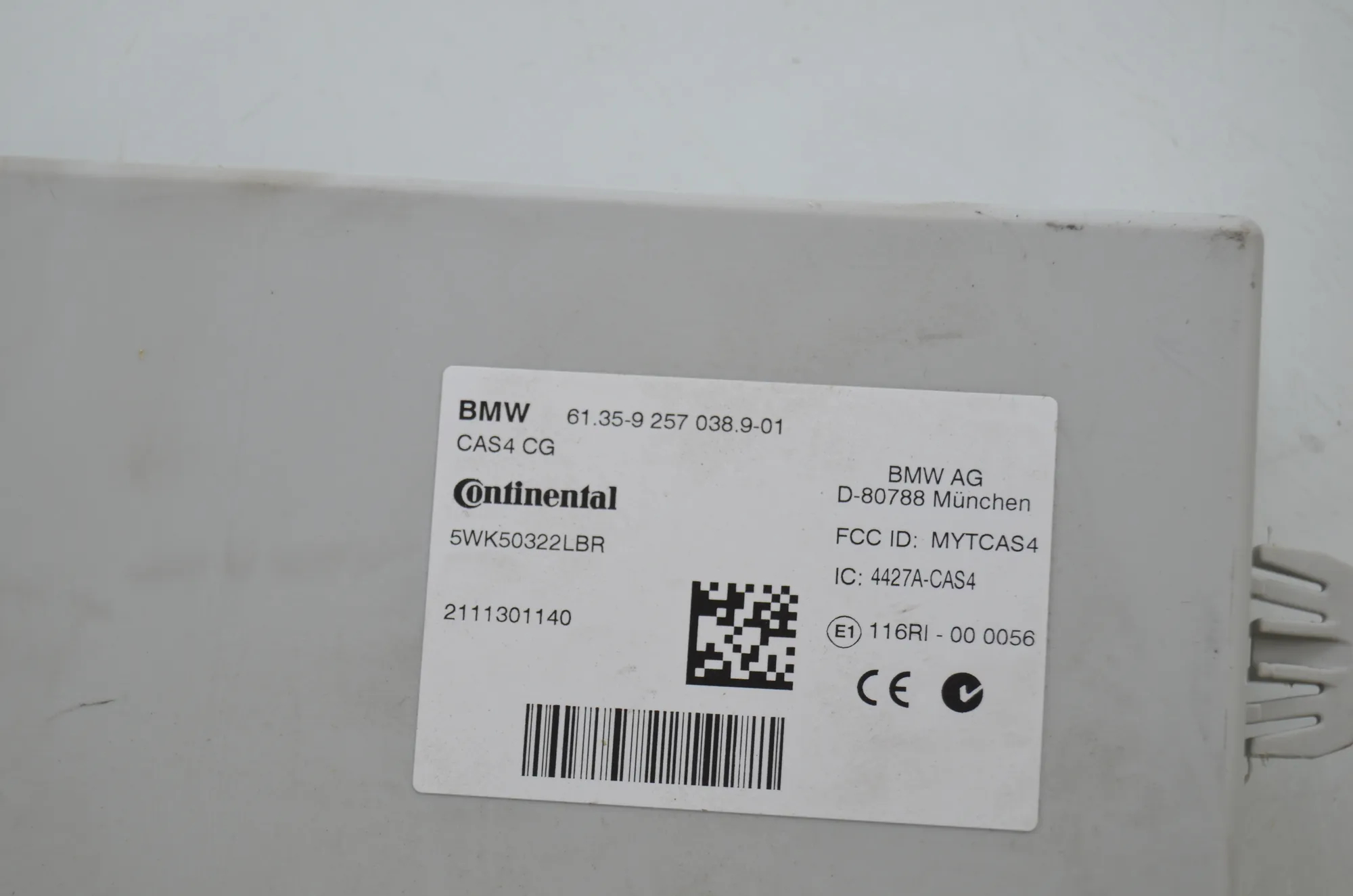 Engine Ignition ECU Set – OEM 9257038 · BMW 5 Touring (F11) 530 d xDrive 2011 – 8