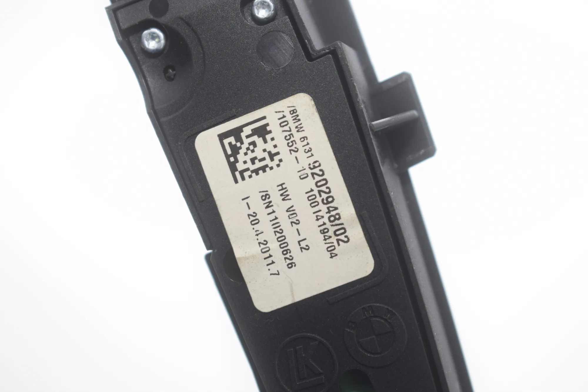 Switches – OEM 9202948 · BMW 5 Touring (F11) 530 d xDrive 2011 – 4