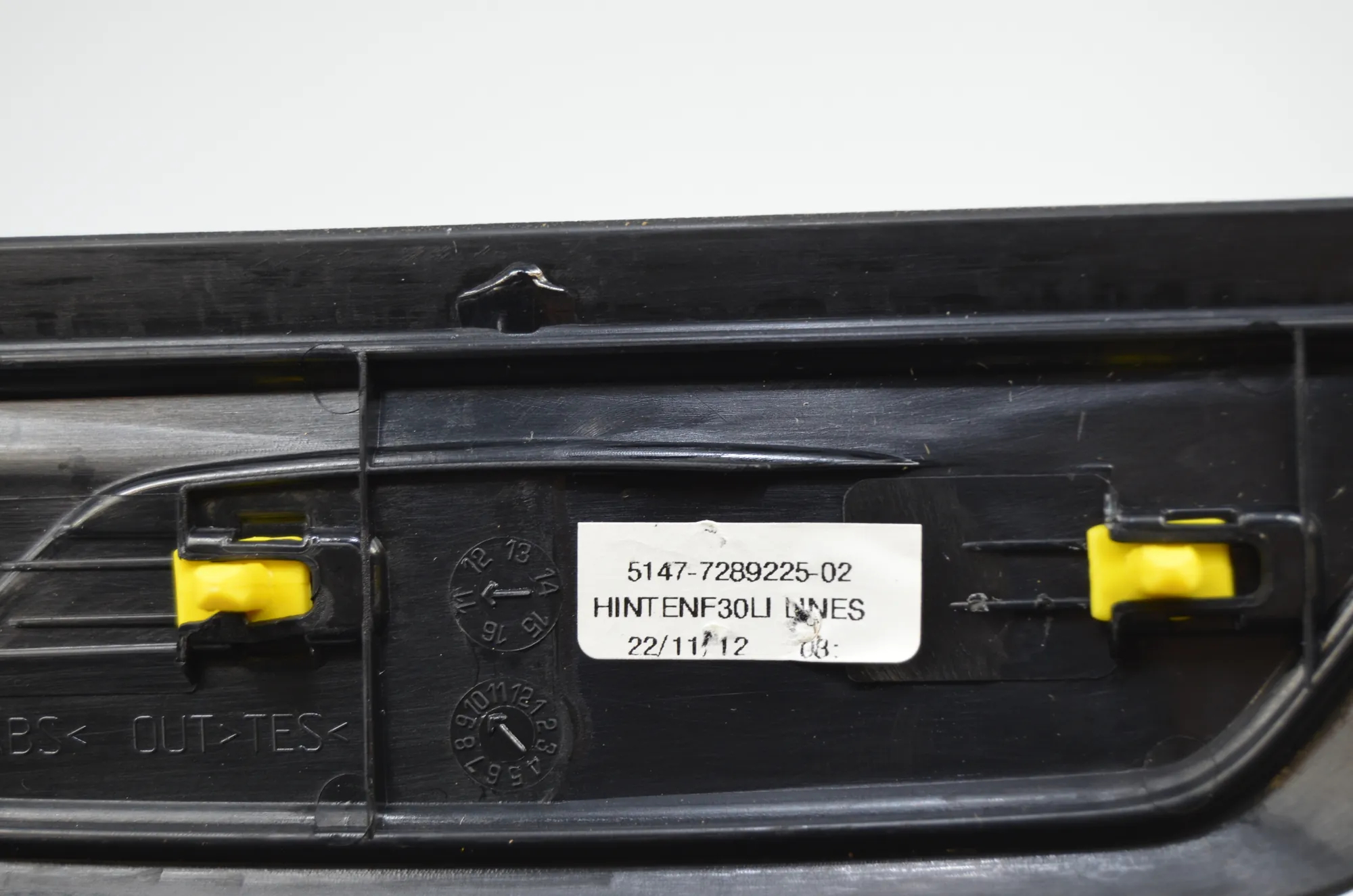 Door Sill Trim Kit – OEM 7289226 · BMW 3 Touring (F31) 320 d 2012 – 5