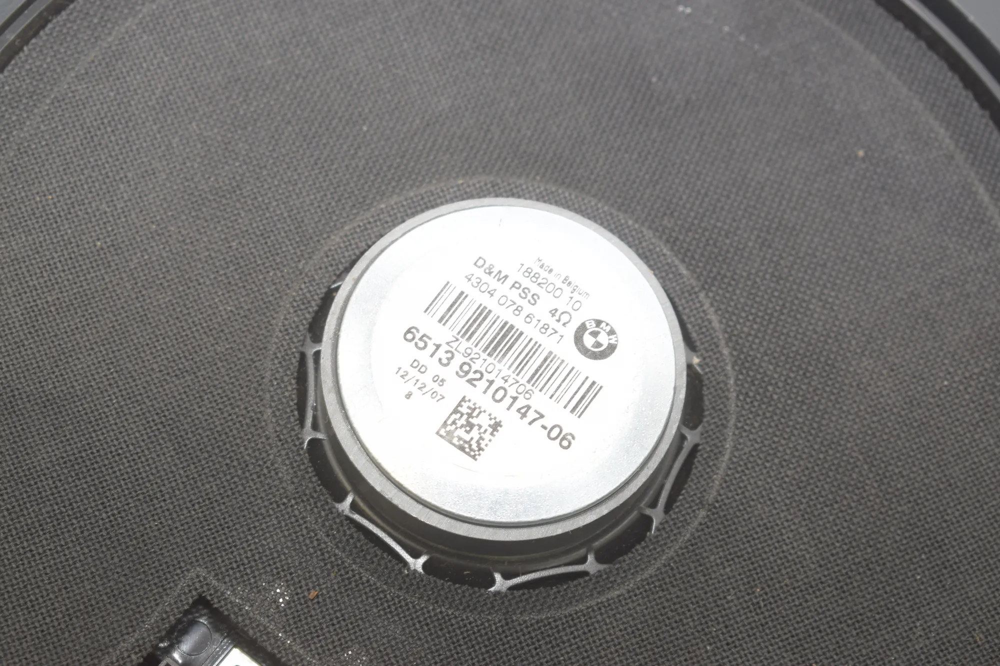 Sound Audio System Set – OEM 9210147 · BMW 3 Touring (F31) 320 d 2012 – 4