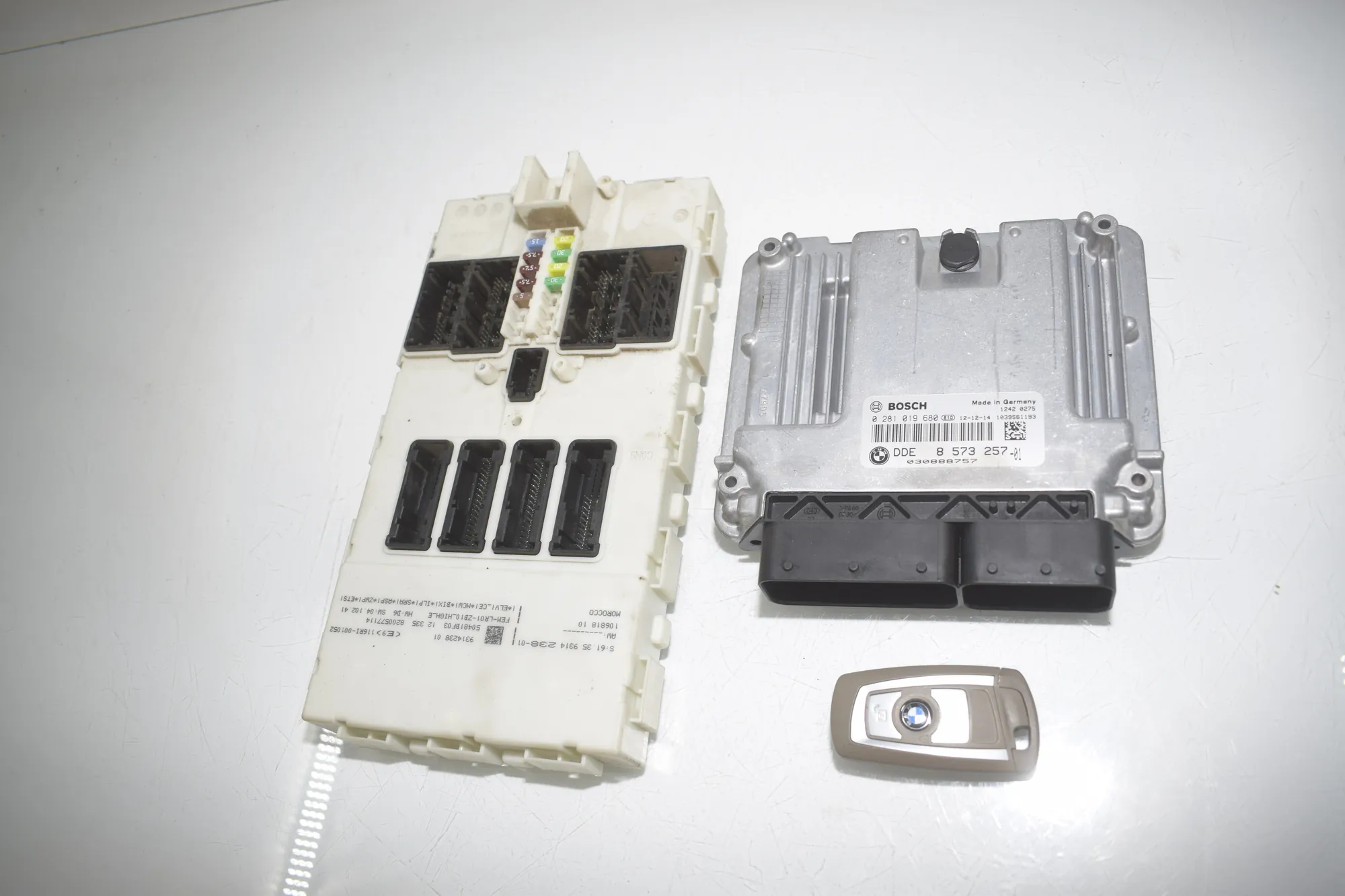 Engine Ignition ECU Set – OEM 9314238 · BMW 3 Touring (F31) 320 d 2012 – 2