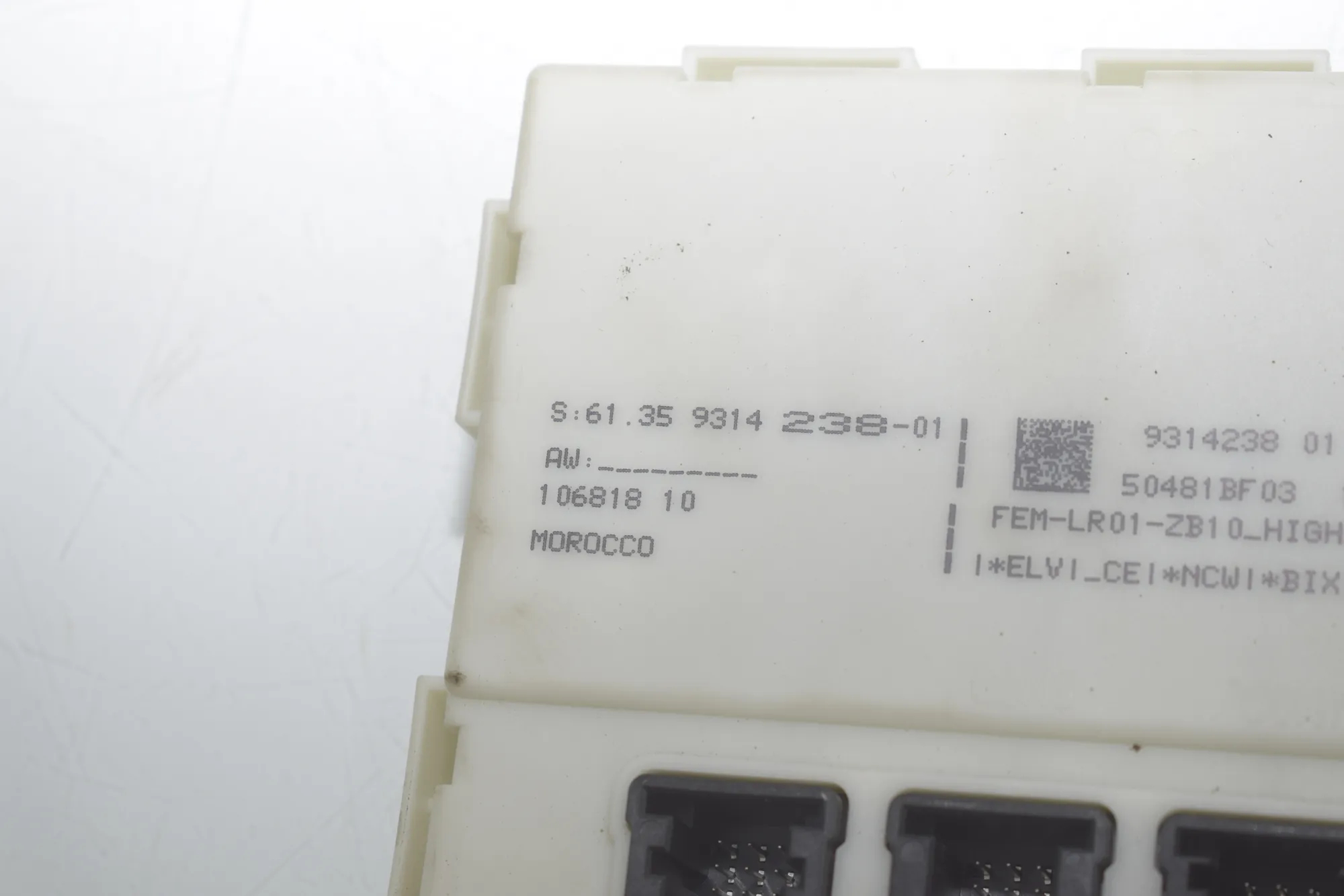 Engine Ignition ECU Set – OEM 9314238 · BMW 3 Touring (F31) 320 d 2012 – 5